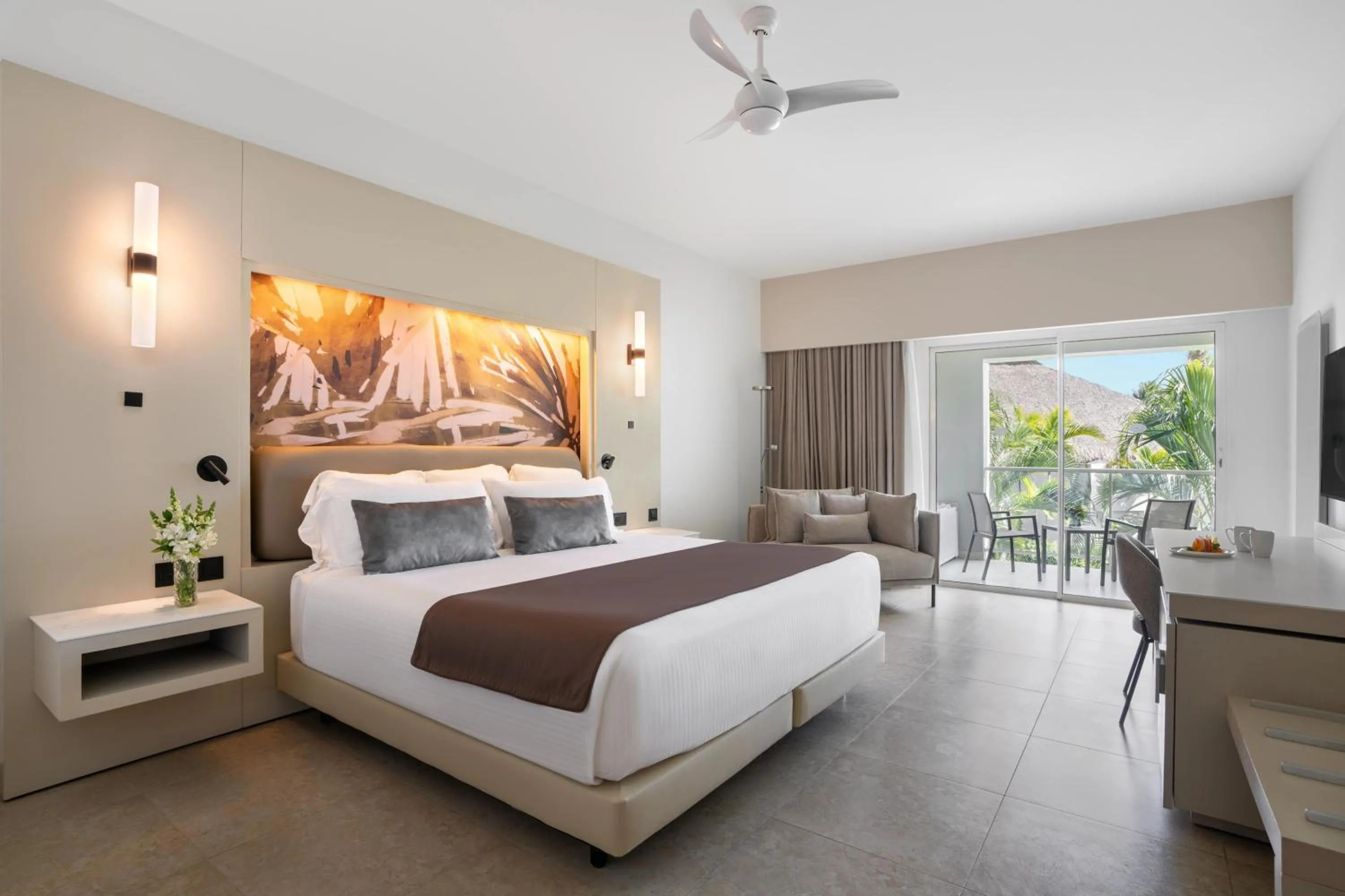 Bed in Breathless Punta Cana Resort & Spa - Adults Only - All Inclusive