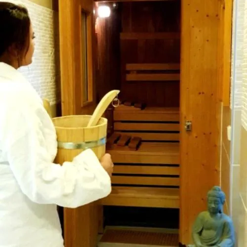 Sauna in SensCity Hotel Berlin Spandau