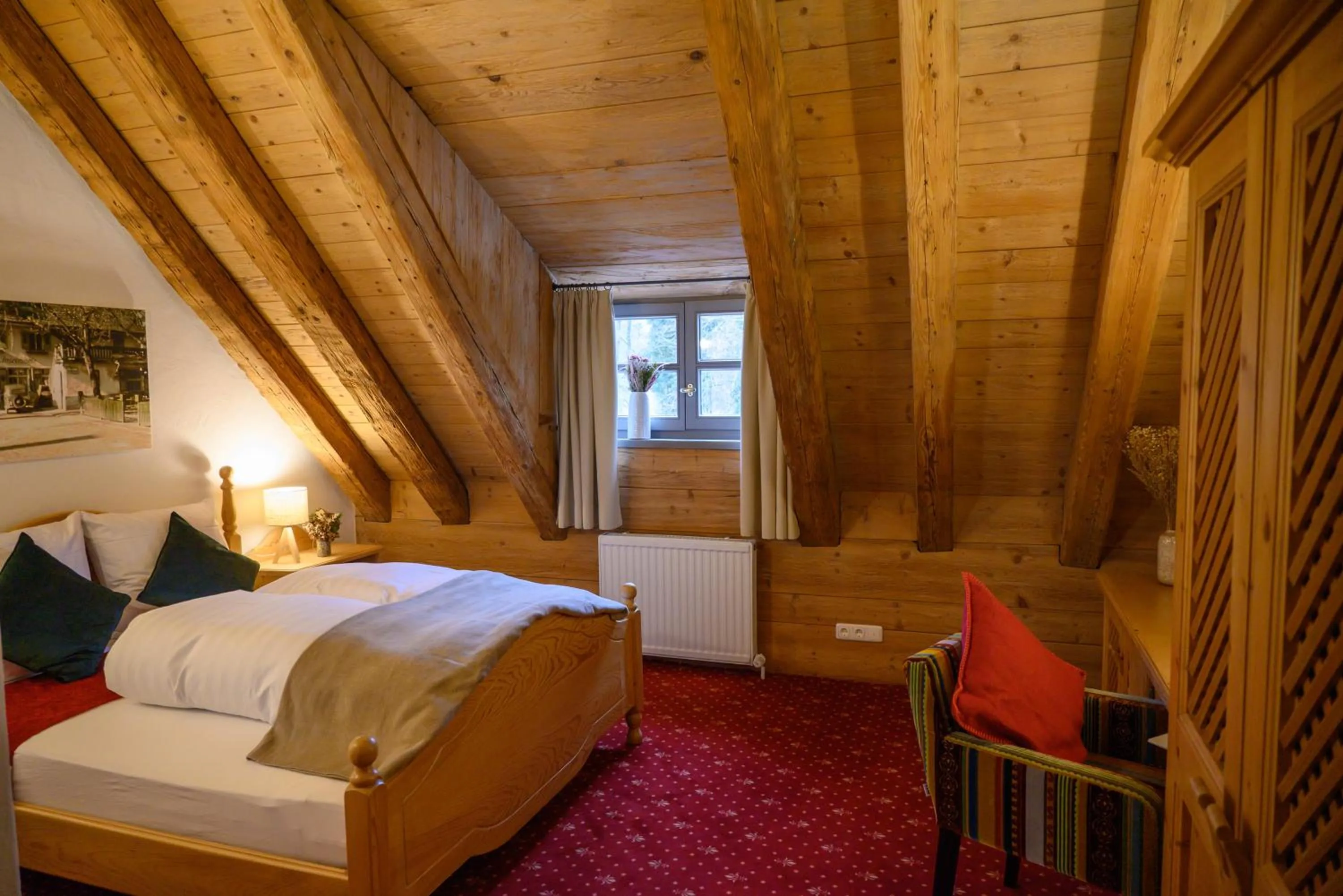 Bedroom, Bed in InselMühle