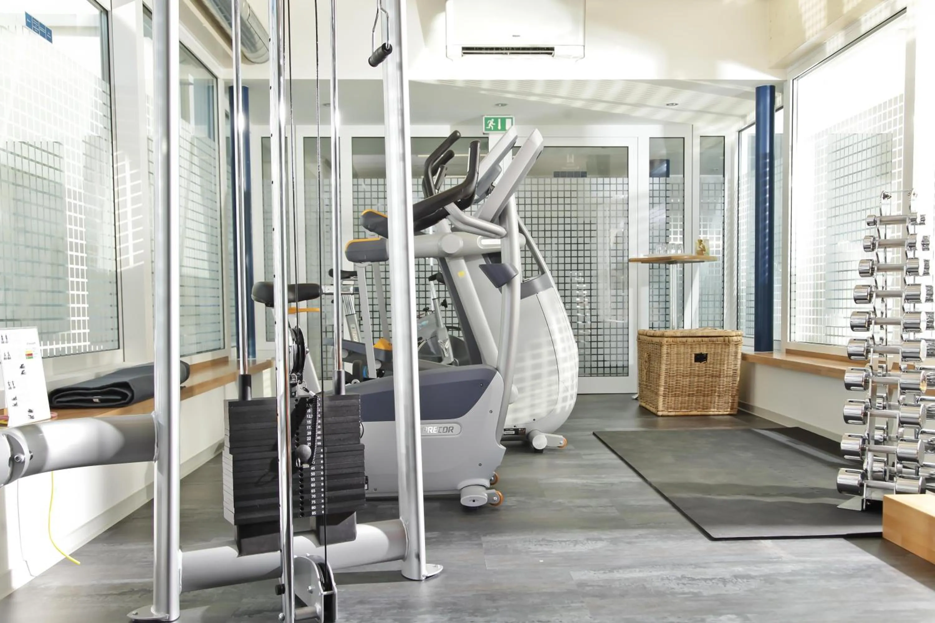 Fitness centre/facilities in Hotel Watthalden