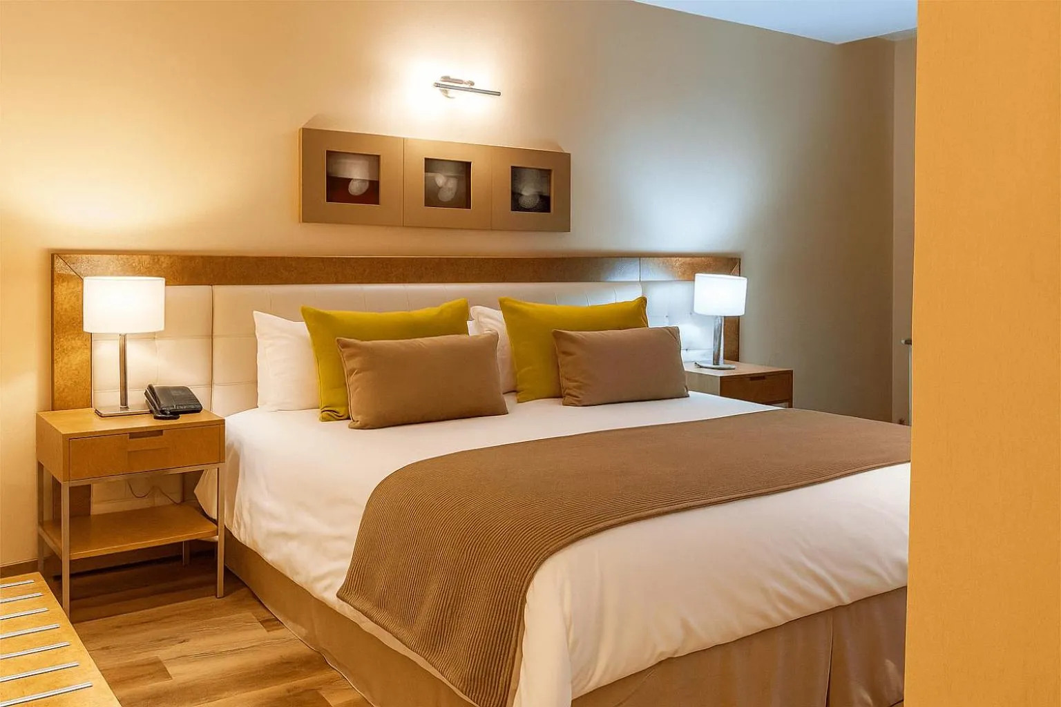 Bed in Fueguino Hotel