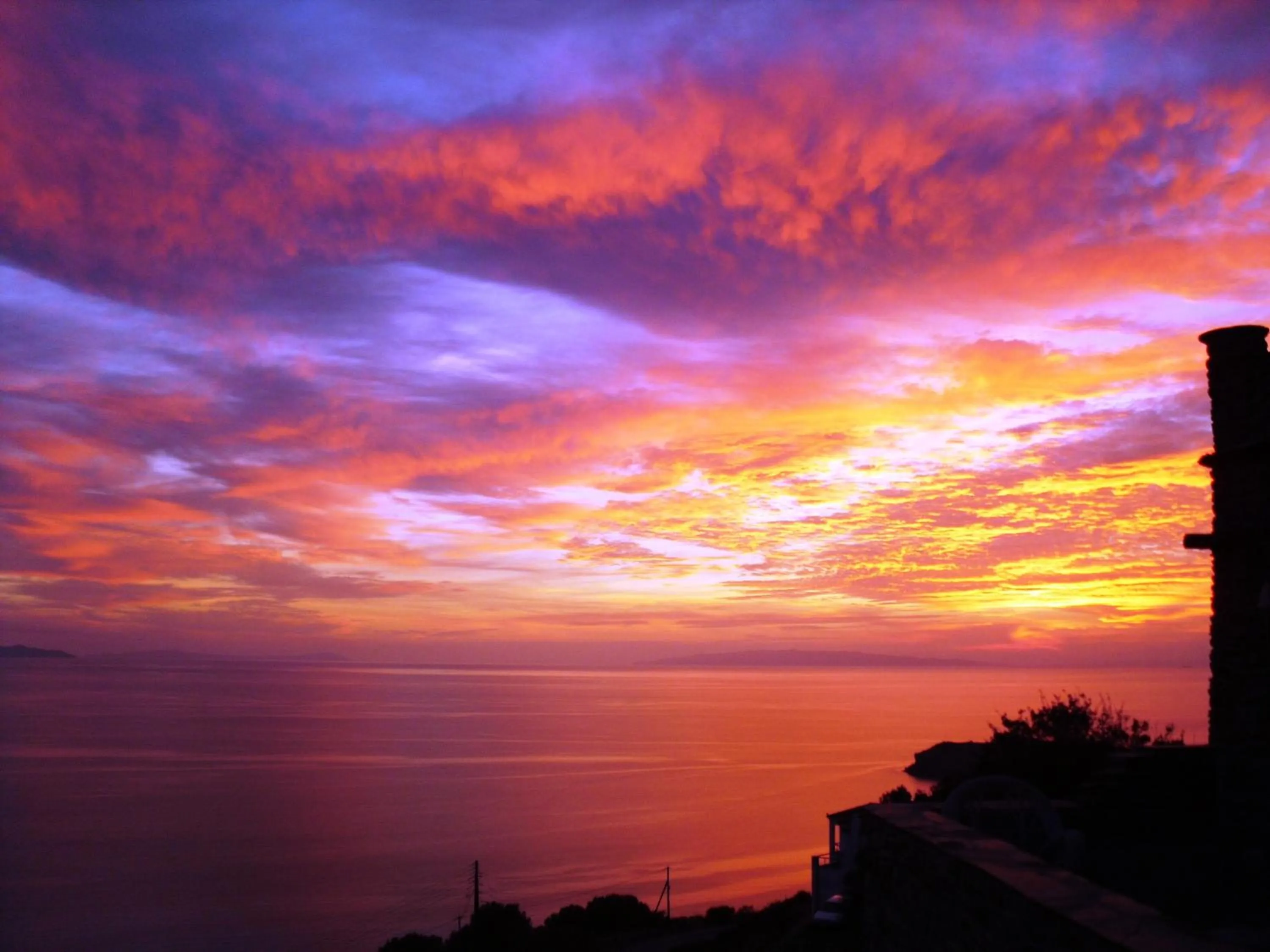 View (from property/room) in Aegean Castle Andros – Adults Only