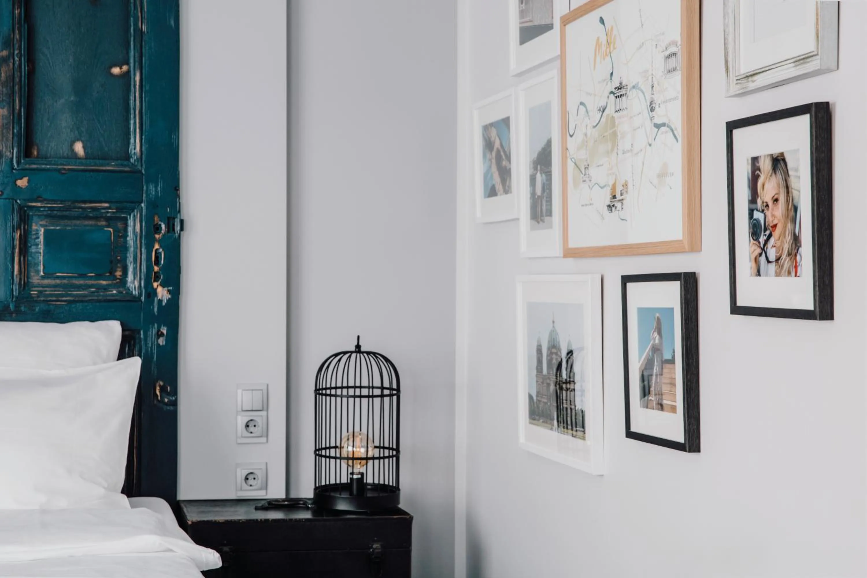 Decorative detail, Bed in Hotel Berlin, Berlin, a member of Radisson Individuals