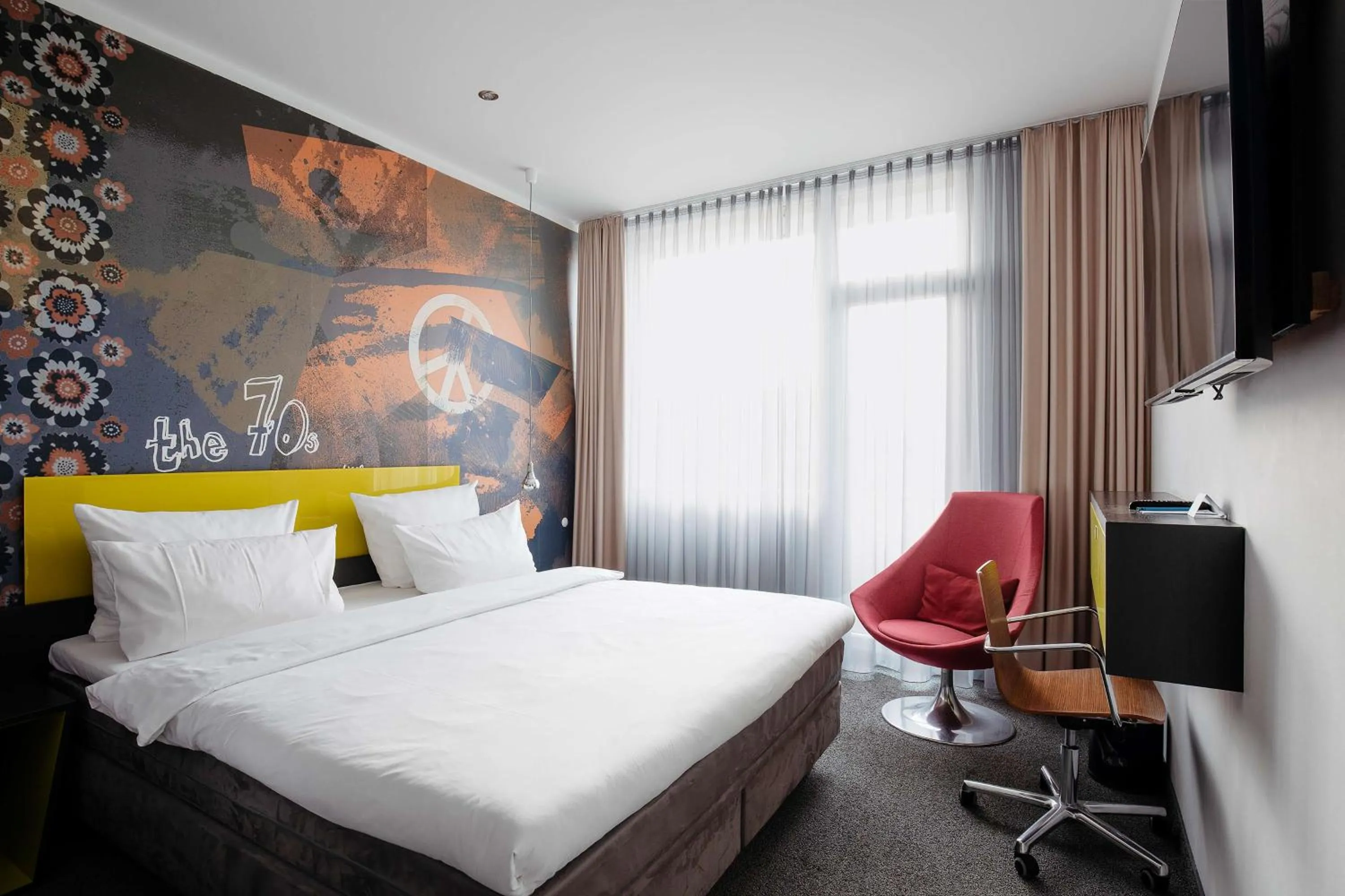 Bedroom, Bed in Hotel Berlin, Berlin, a member of Radisson Individuals