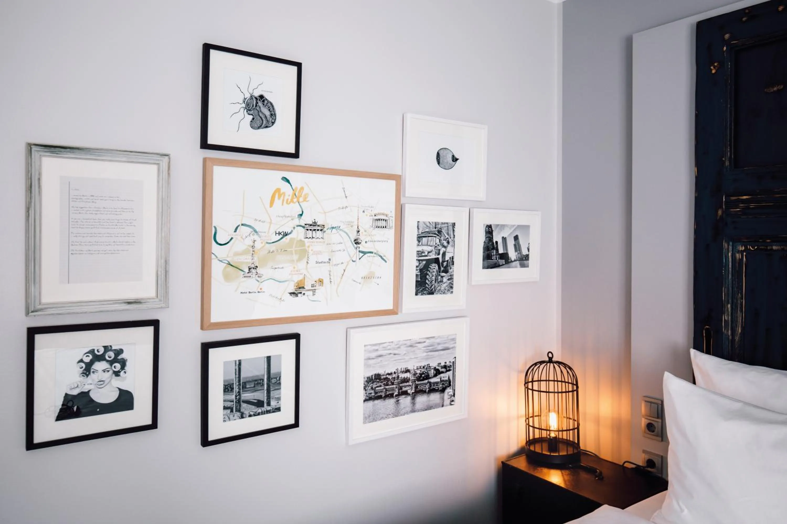 Decorative detail, Bed in Hotel Berlin, Berlin, a member of Radisson Individuals