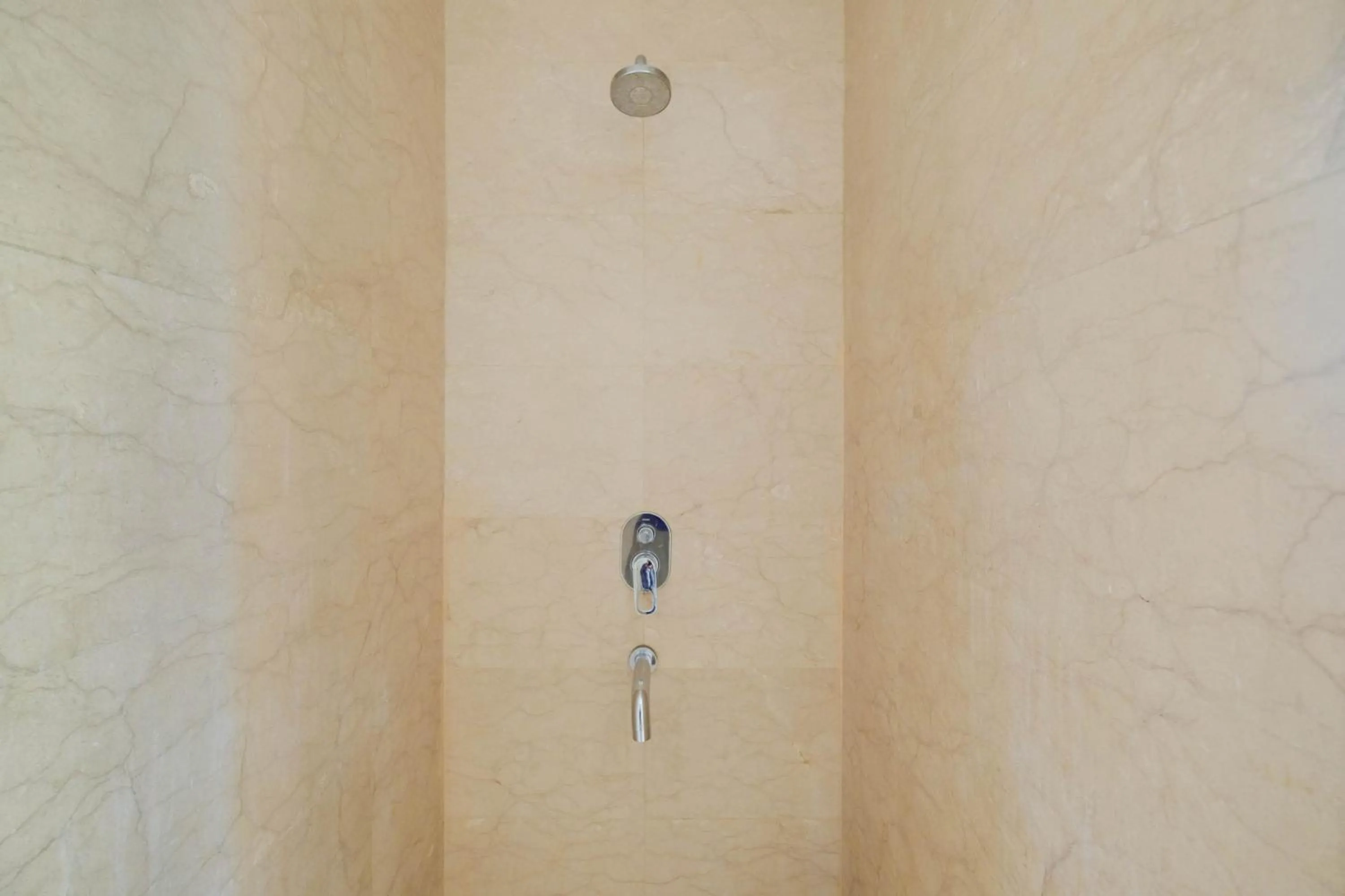 Bathroom in Comfy 3BR at L'Avenue Apartment Pancoran By Travelio