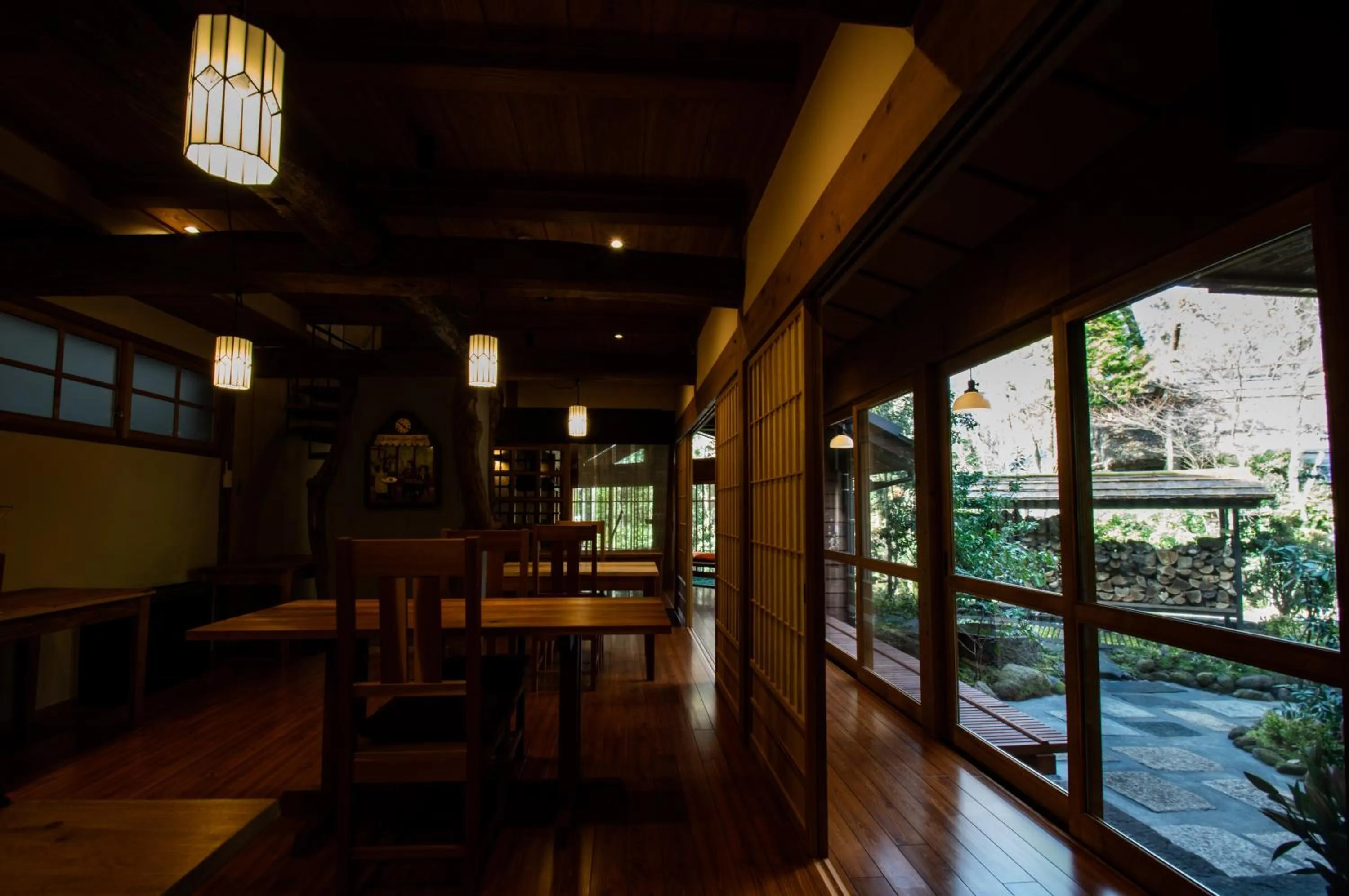 Lounge or bar in inn NOSHIYU