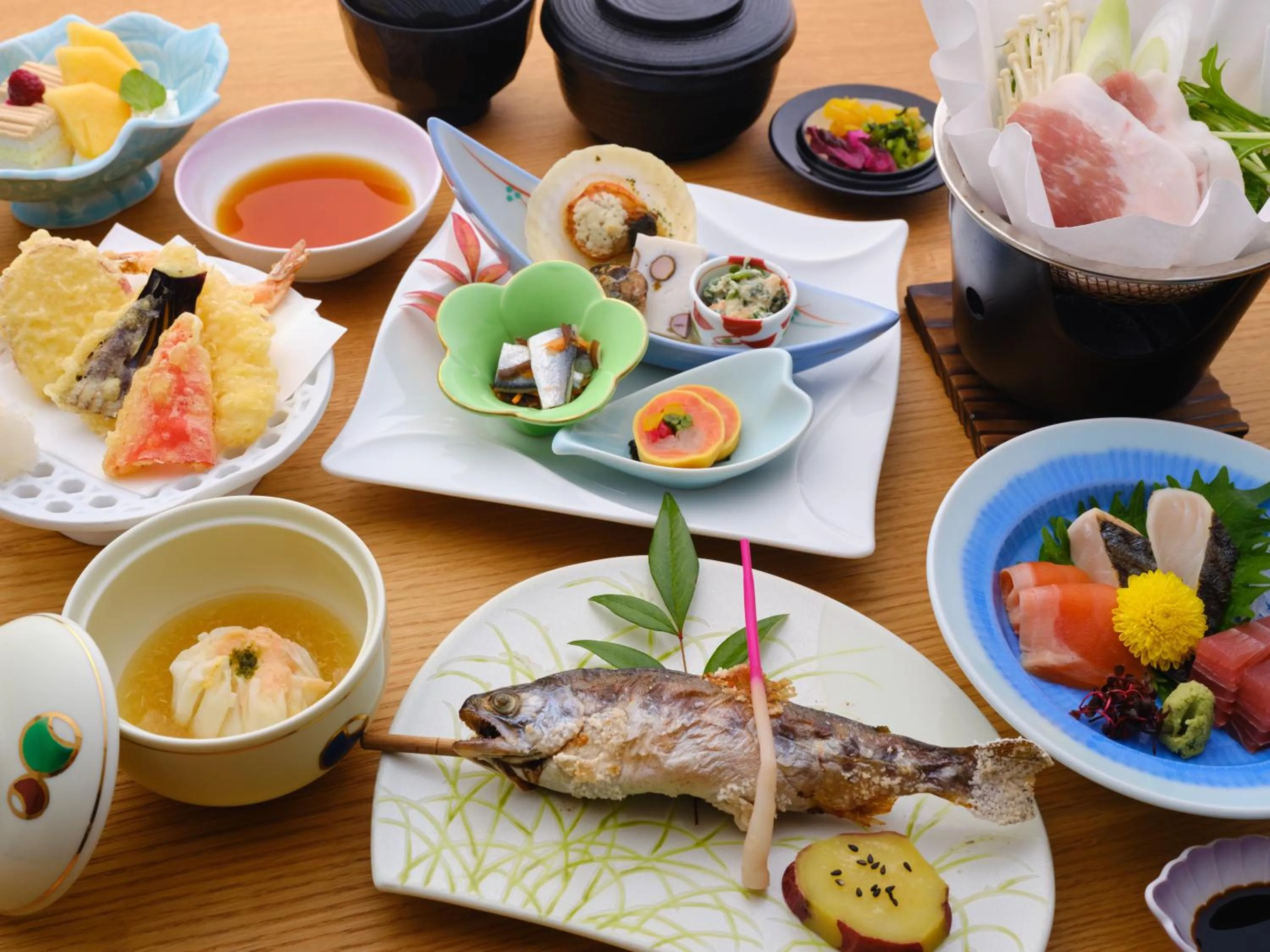 Dinner in フォレストかみきた Forest Kamikita