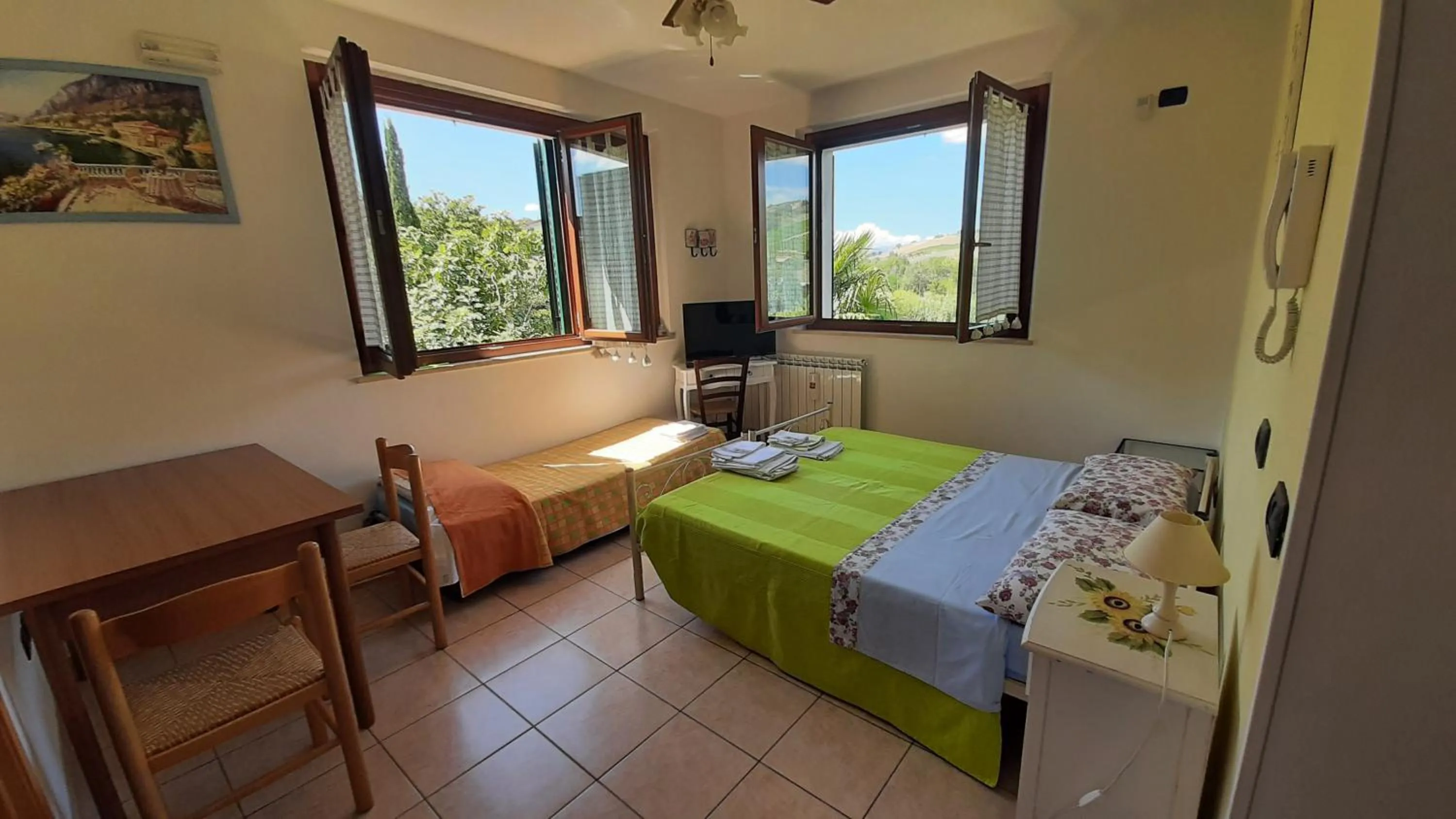 Bed in Nonno Pio