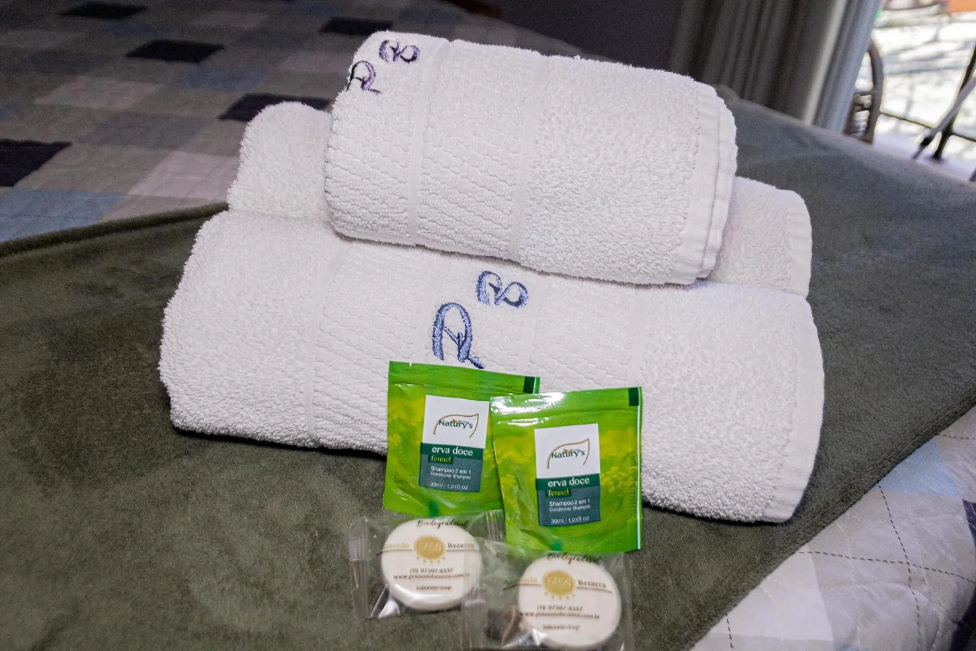 Bed in Pousada Bezerra