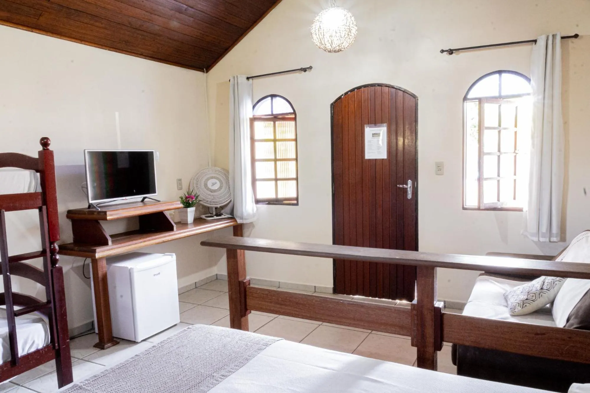 Bed in Pousada Bezerra