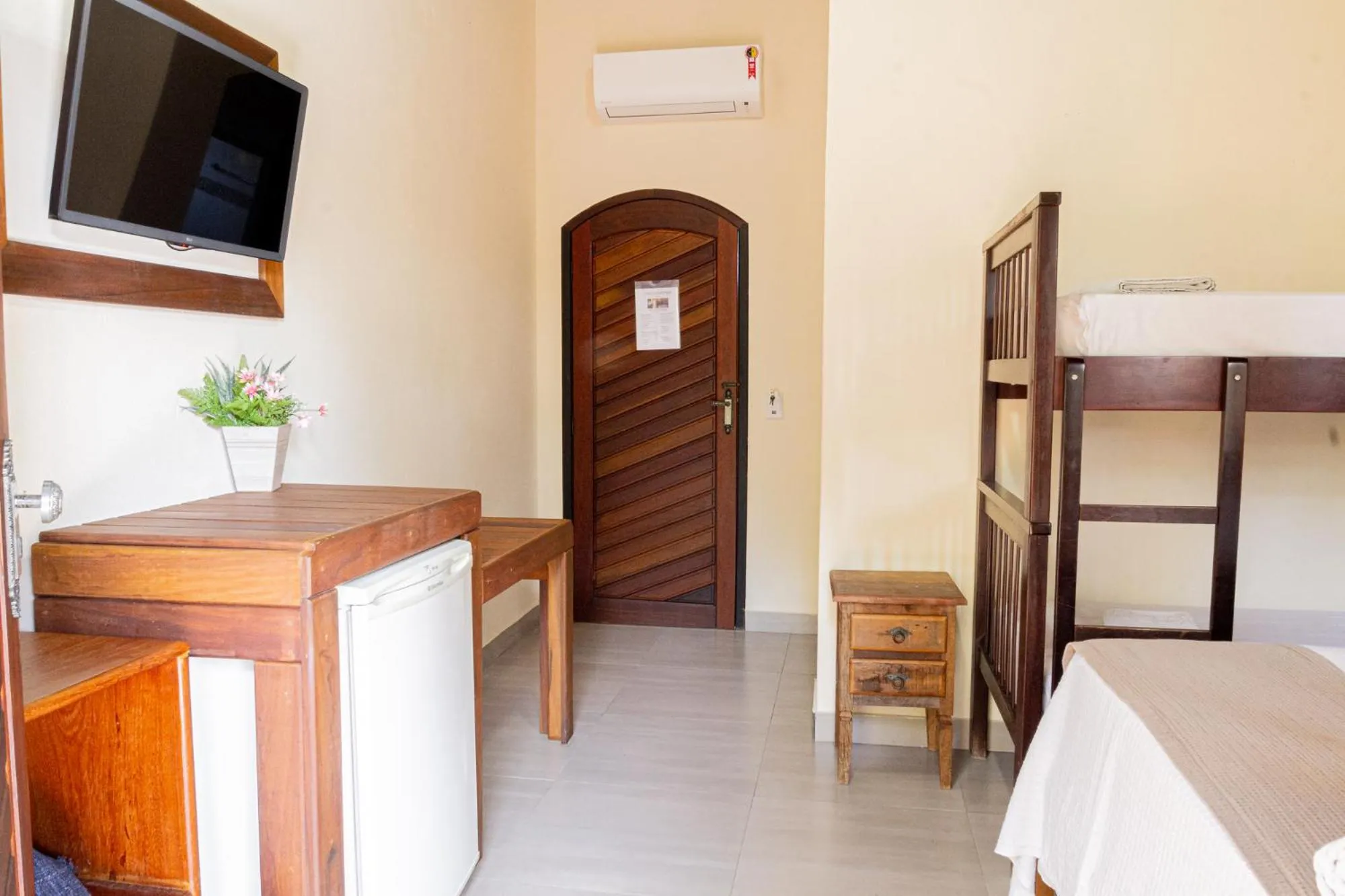 Bed in Pousada Bezerra