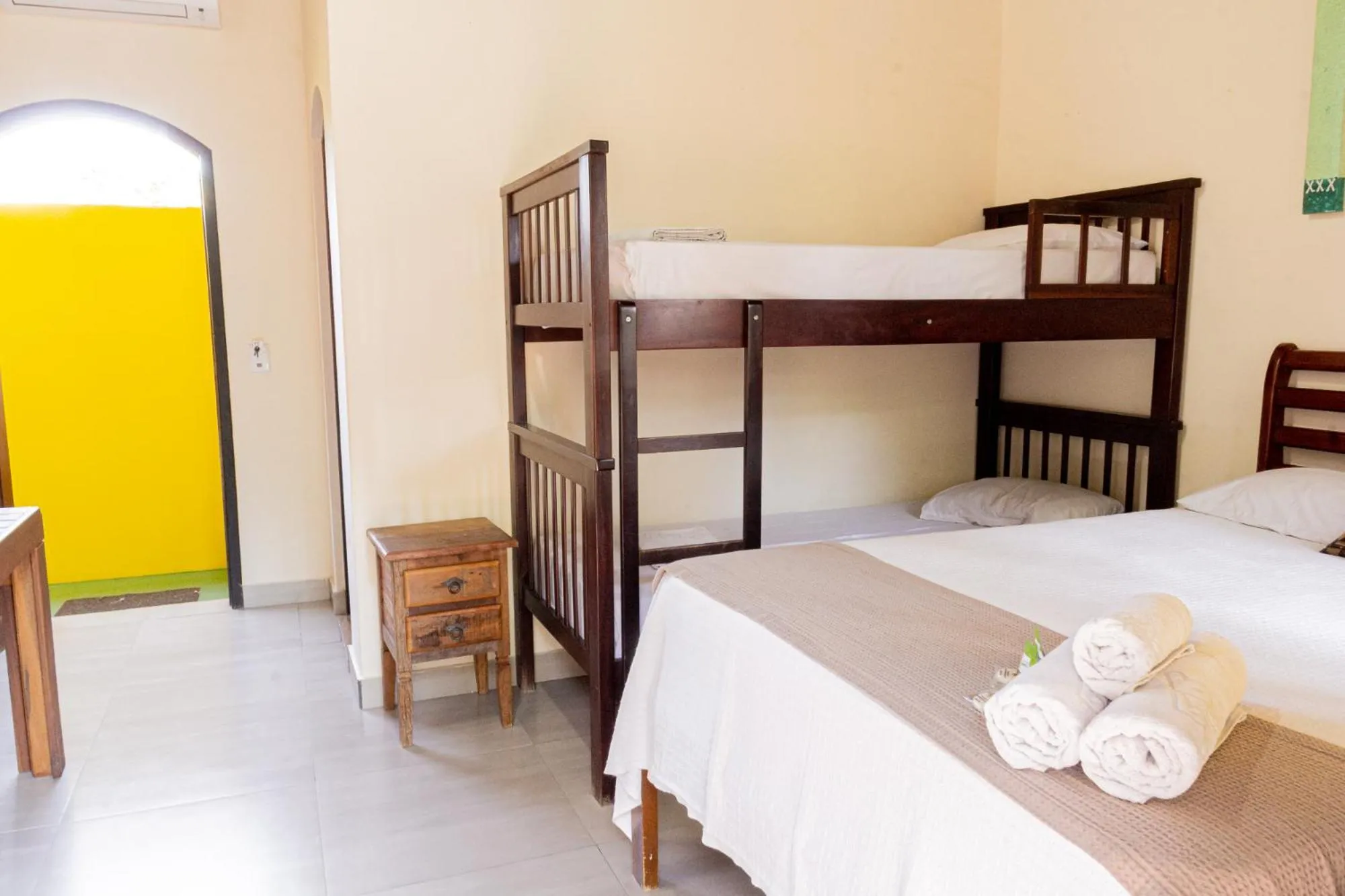 Bed in Pousada Bezerra