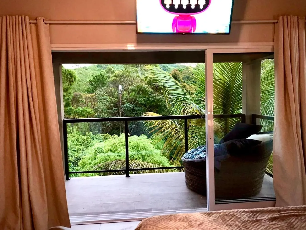 Mountain view in Pousada Bezerra