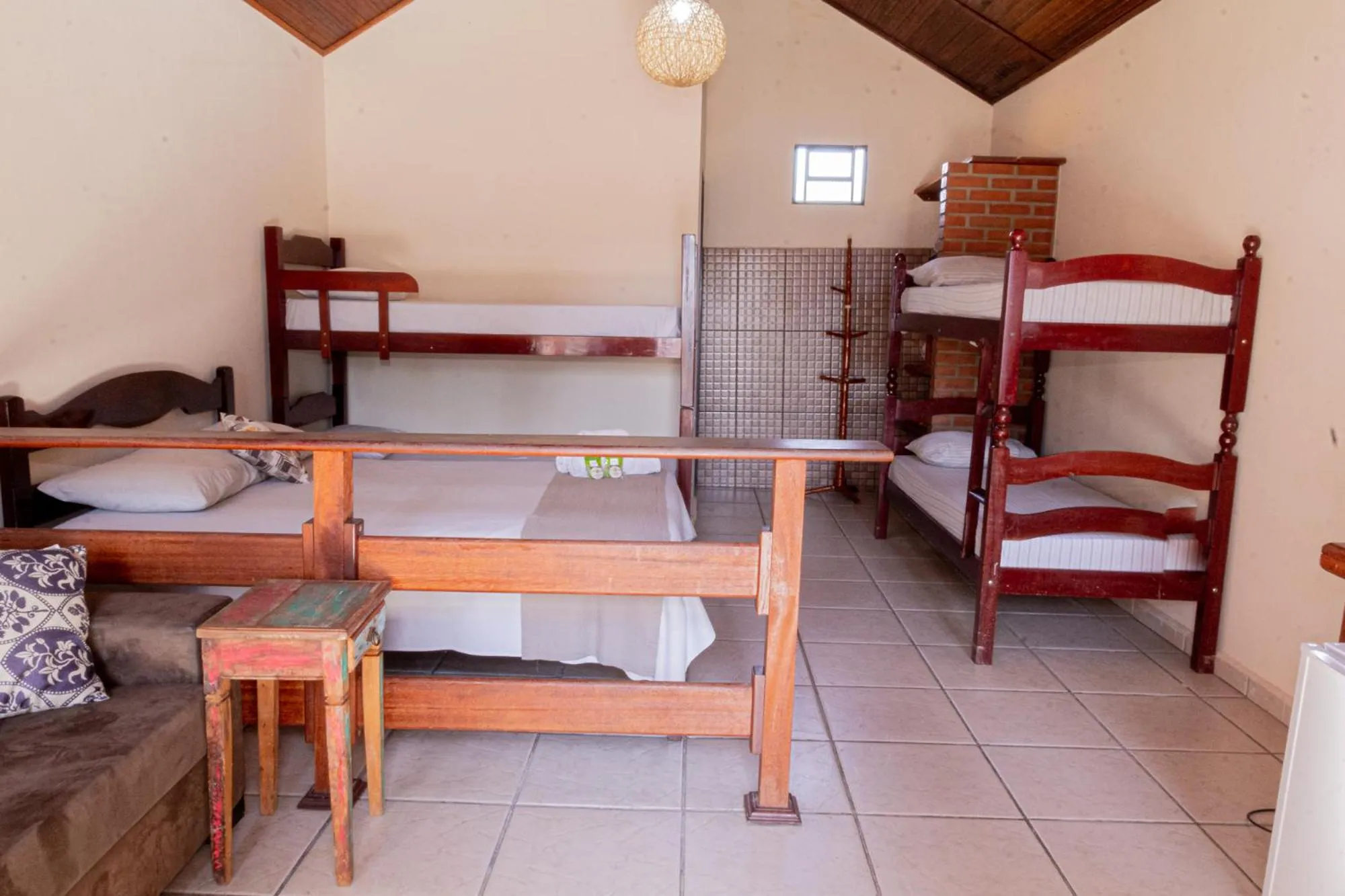 Bed in Pousada Bezerra