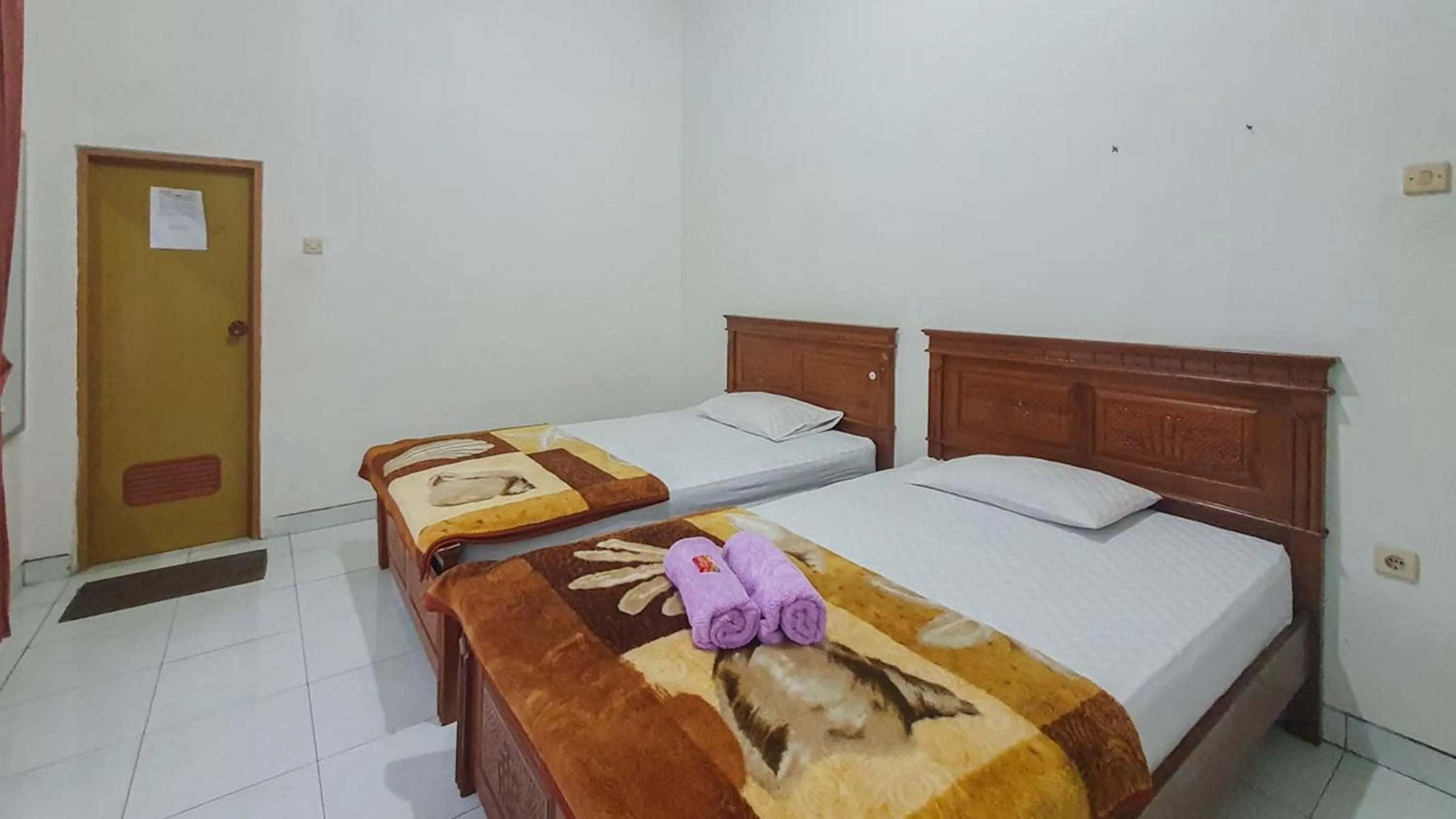 Bed in Villa Pakis Residence Banyuwangi