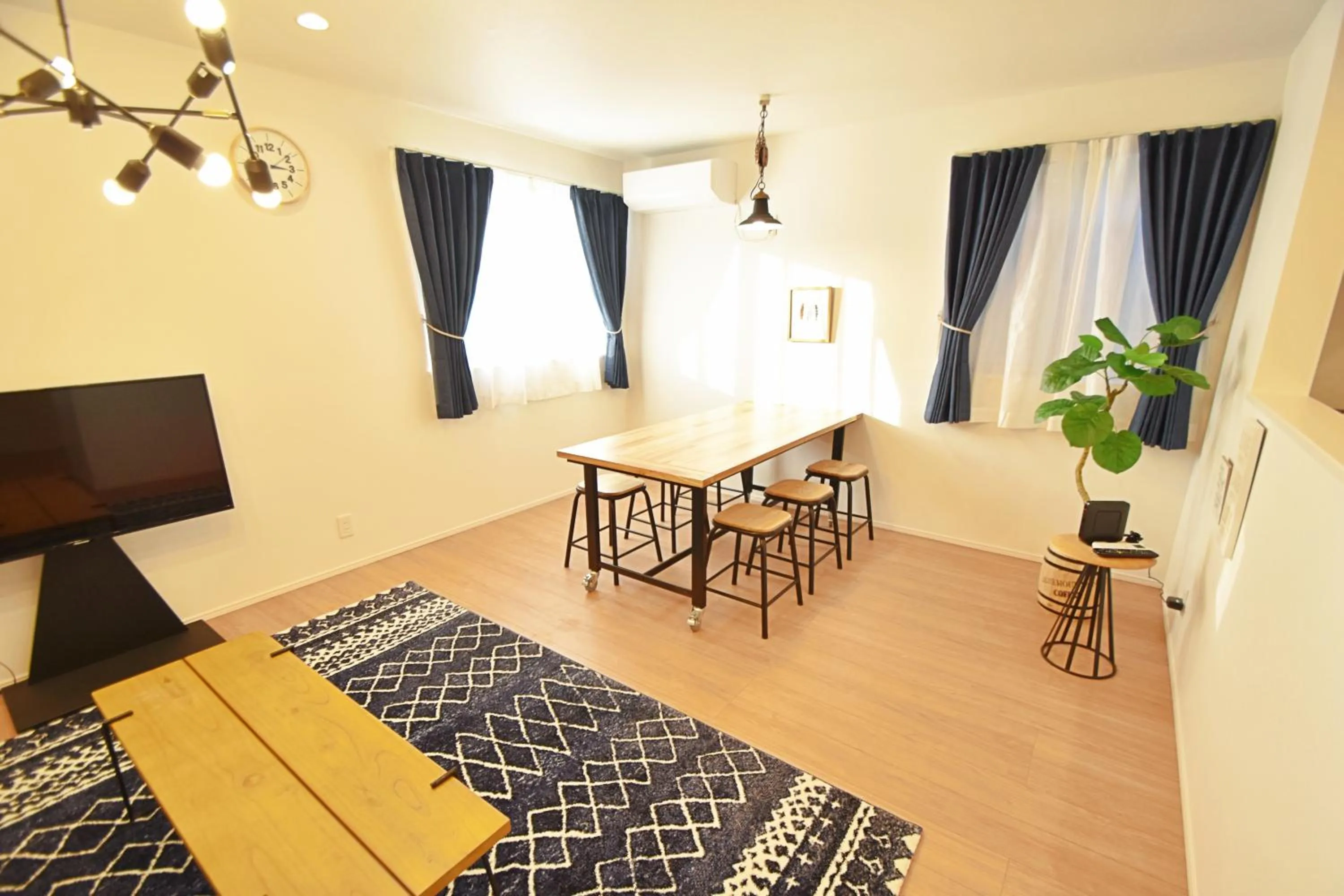 Living room in FINOA Residential Suite Asakusa/Oshiage Skytree