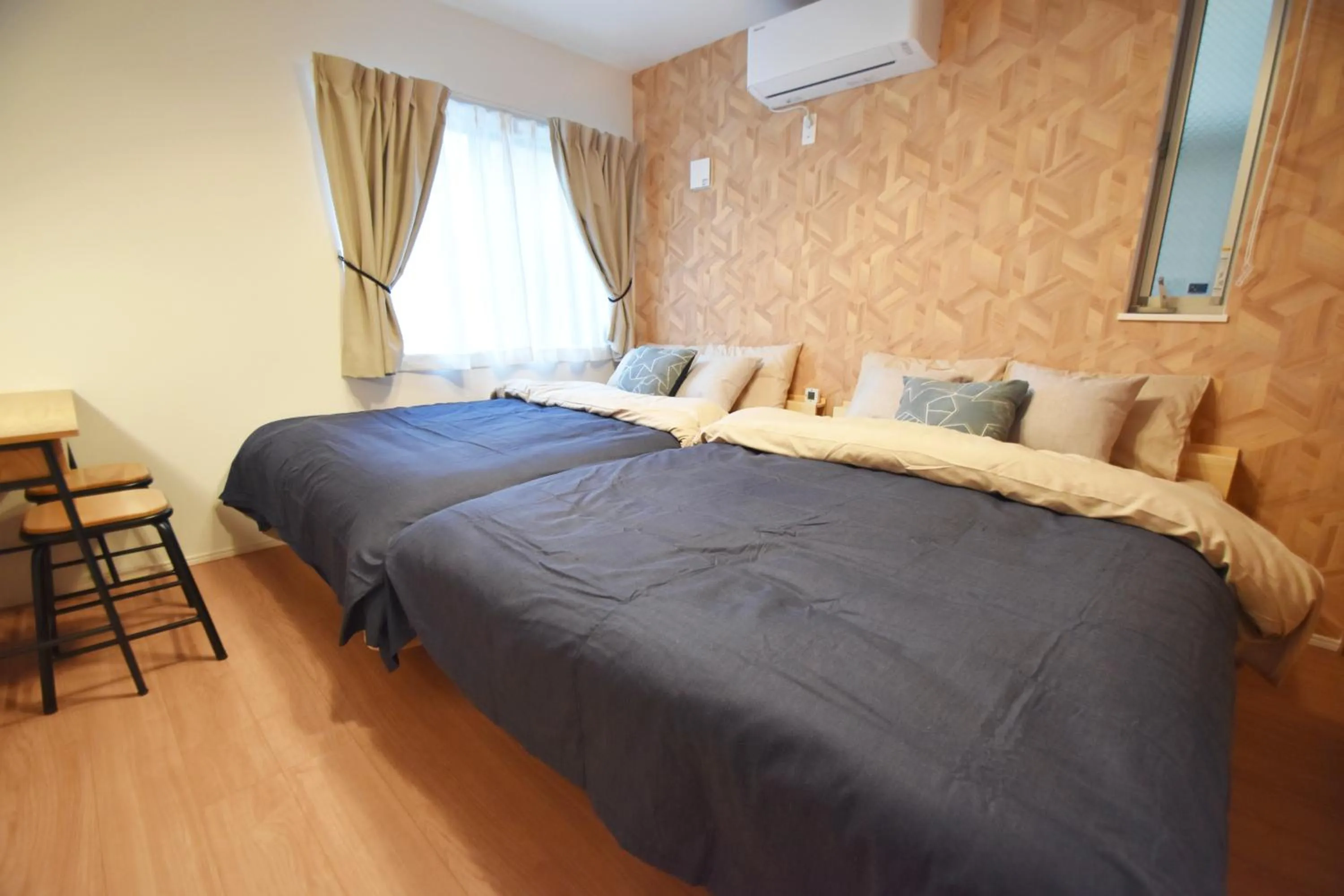 Bed in FINOA Residential Suite Asakusa/Oshiage Skytree