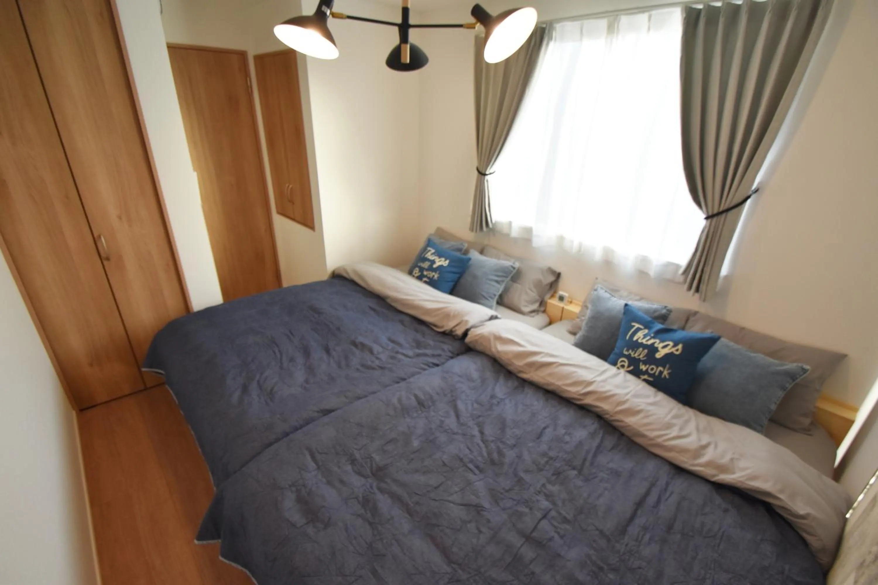 Bed in FINOA Residential Suite Asakusa/Oshiage Skytree