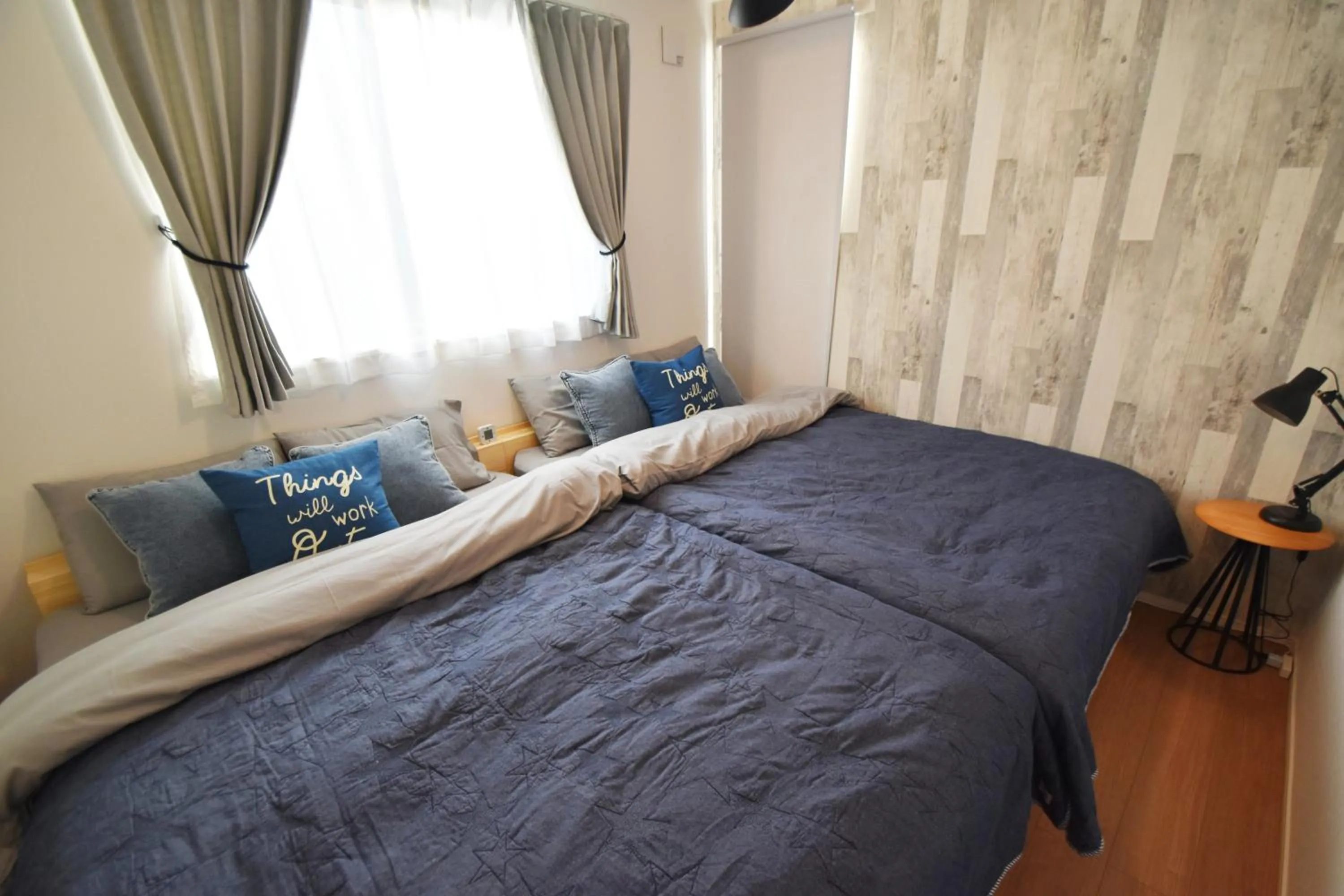 Bed in FINOA Residential Suite Asakusa/Oshiage Skytree