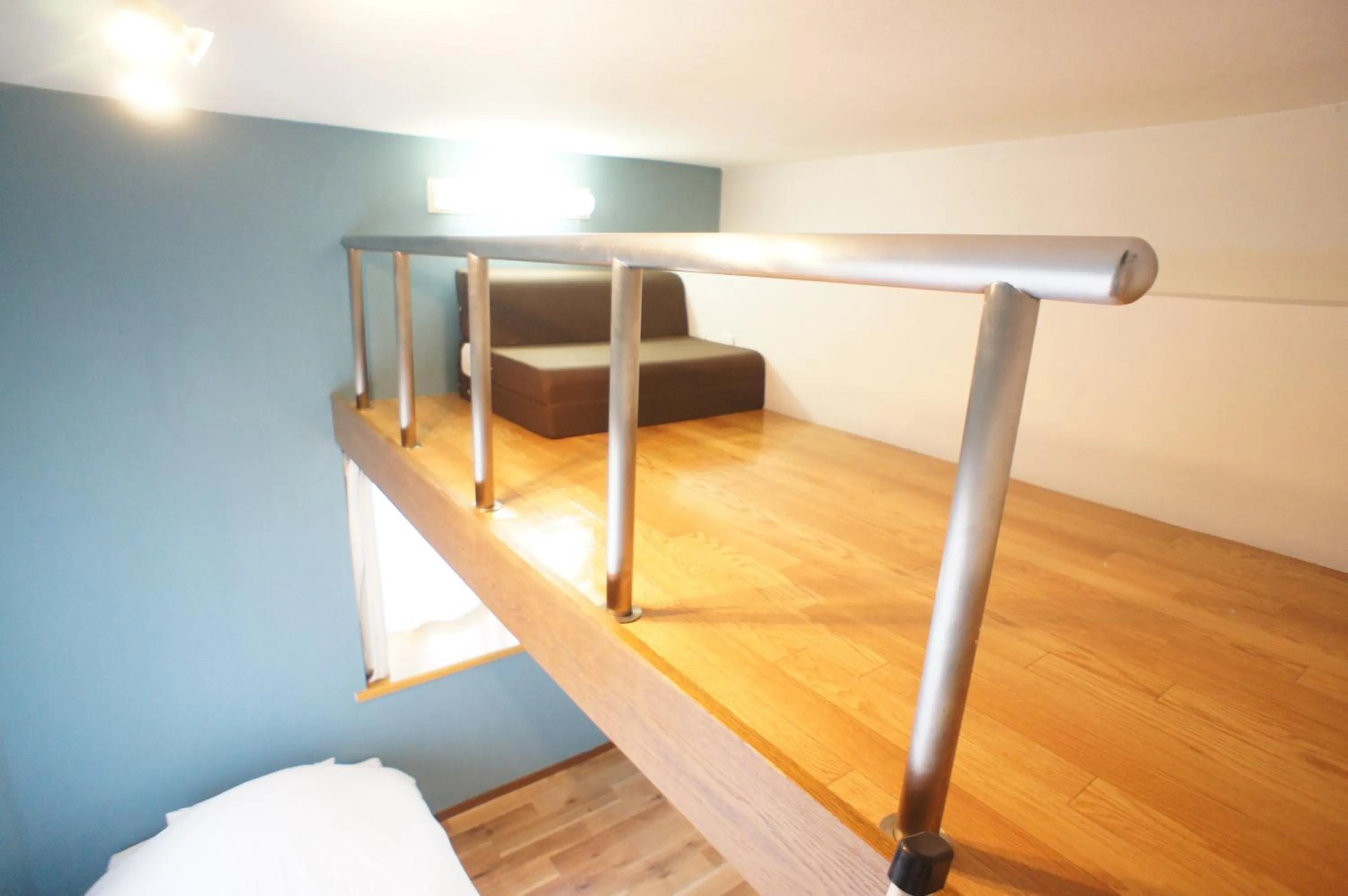 Bed in Plusone Nishikoen