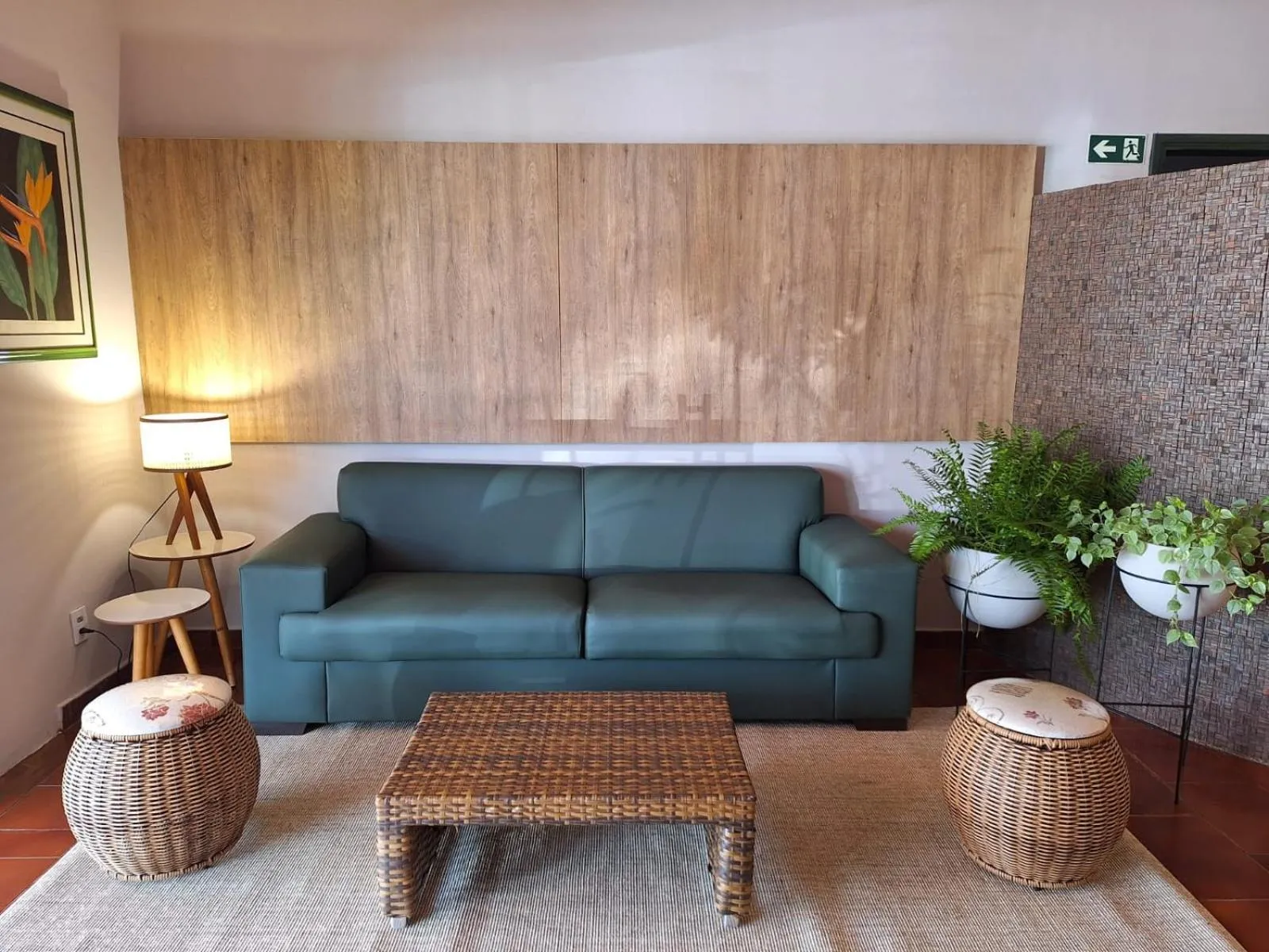 Living room in Hotel Recreio dos Bandeirantes