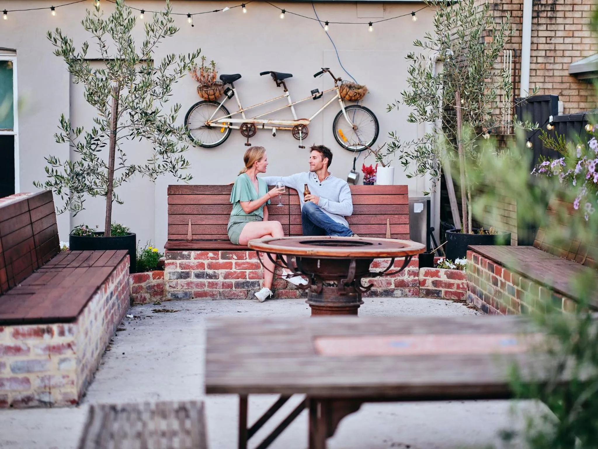 Patio in Black Diamond Lodge