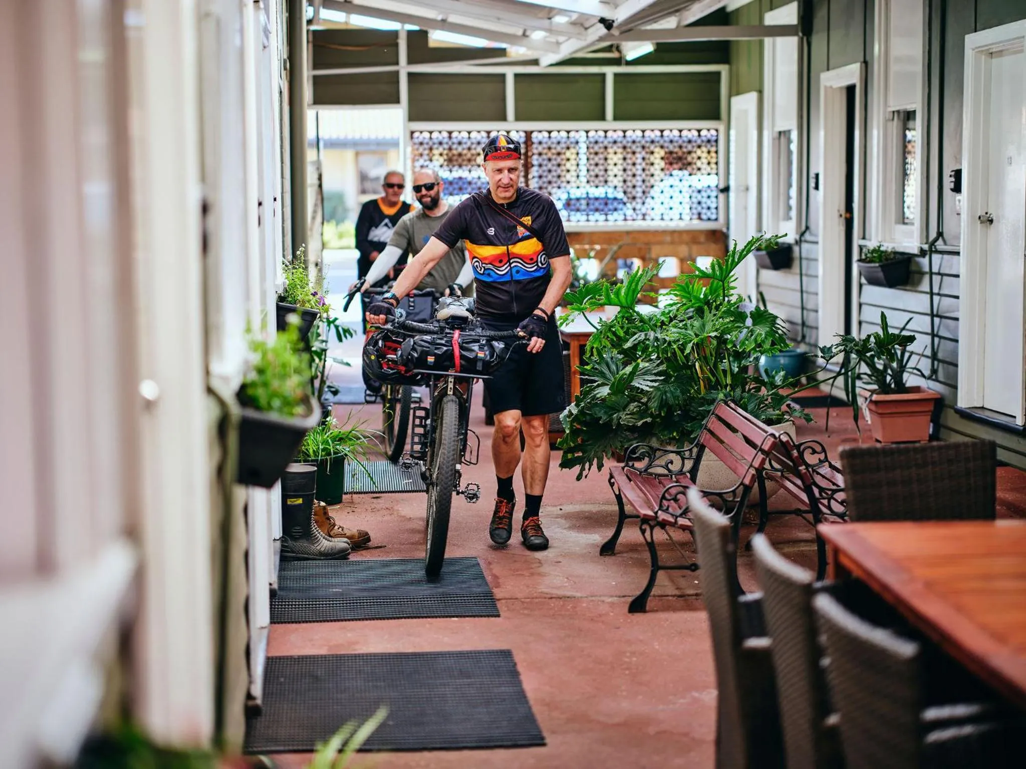 Patio in Black Diamond Lodge