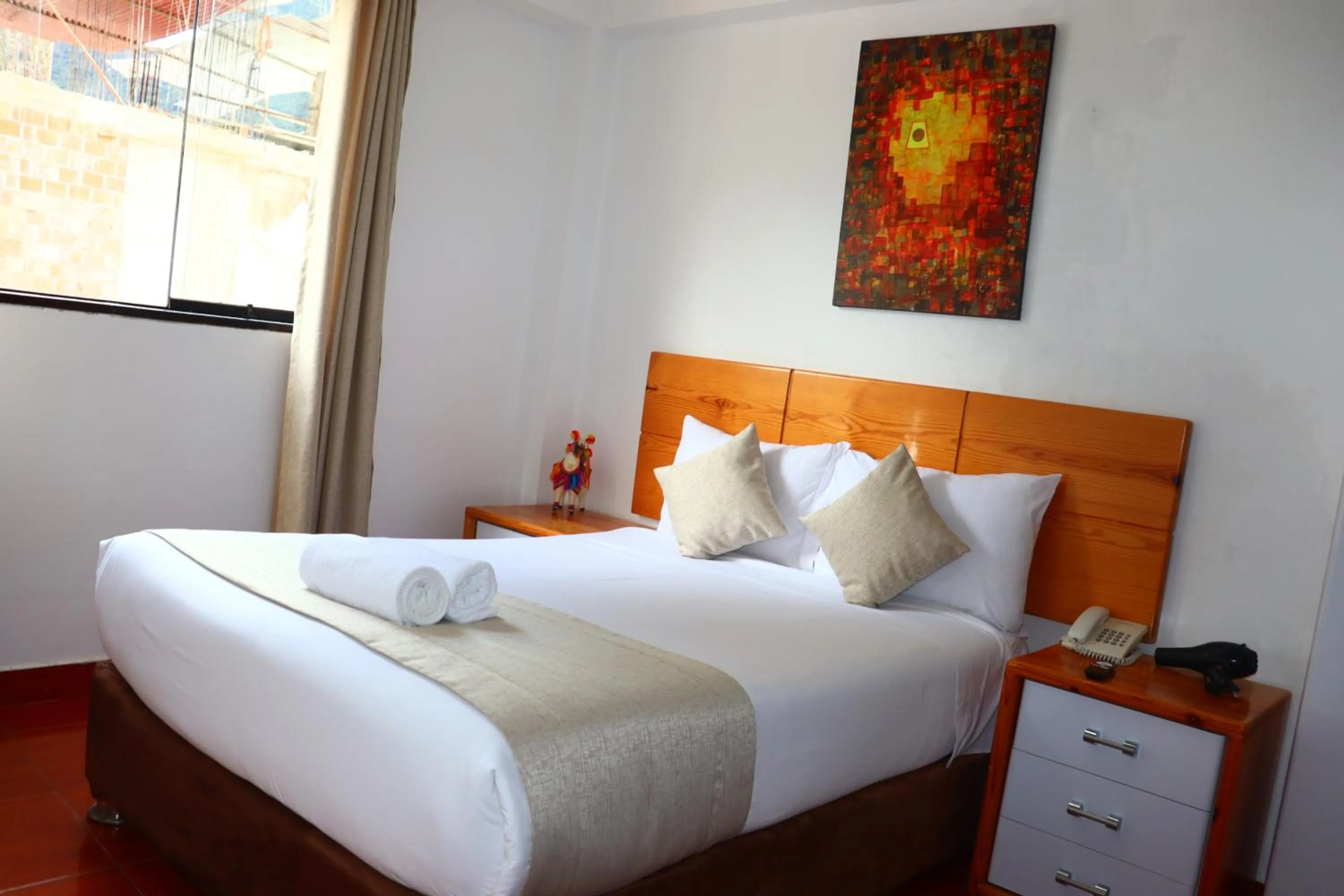 Bed in Fenix Hotel Machupicchu