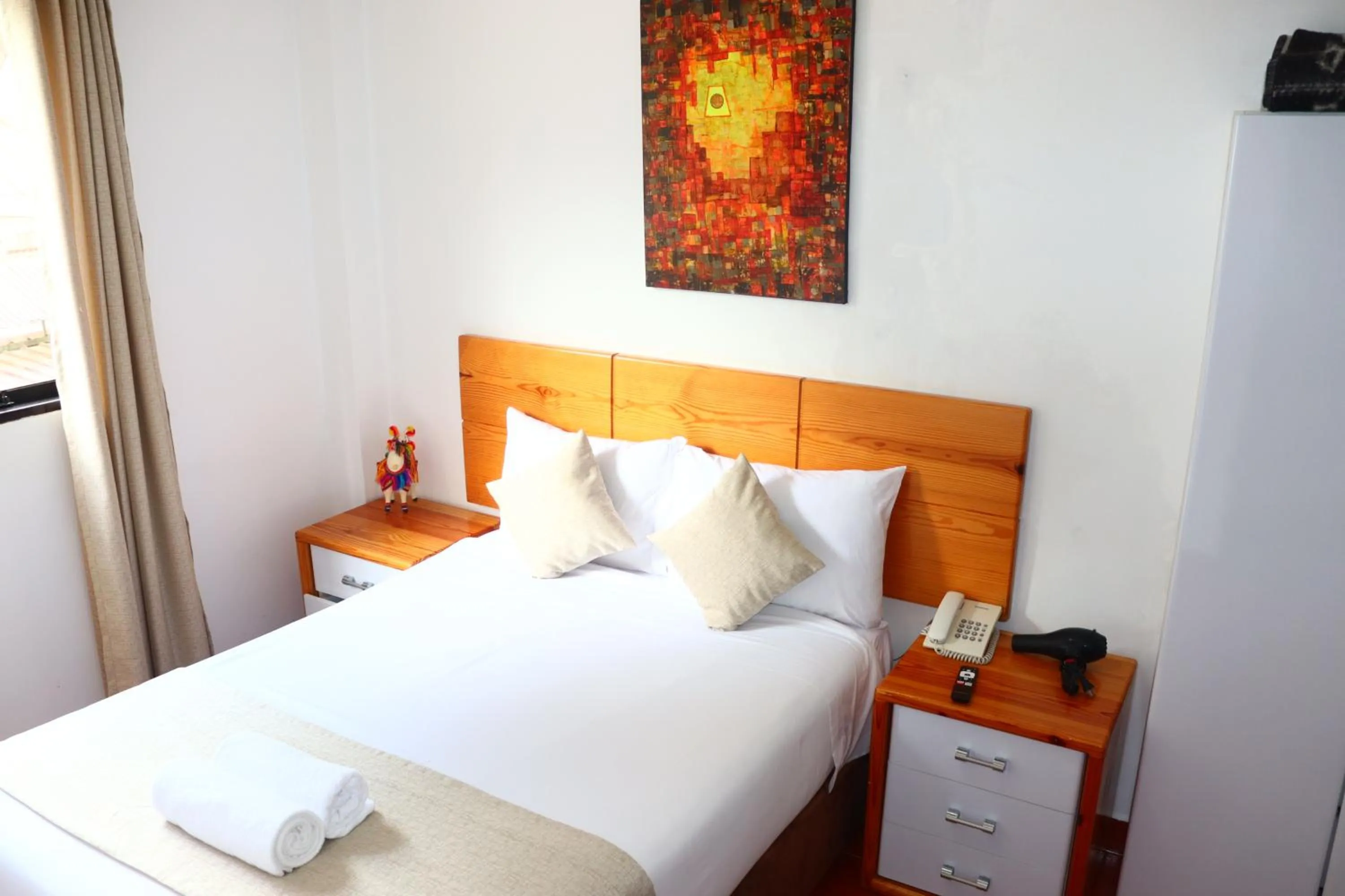 Bed in Fenix Hotel Machupicchu