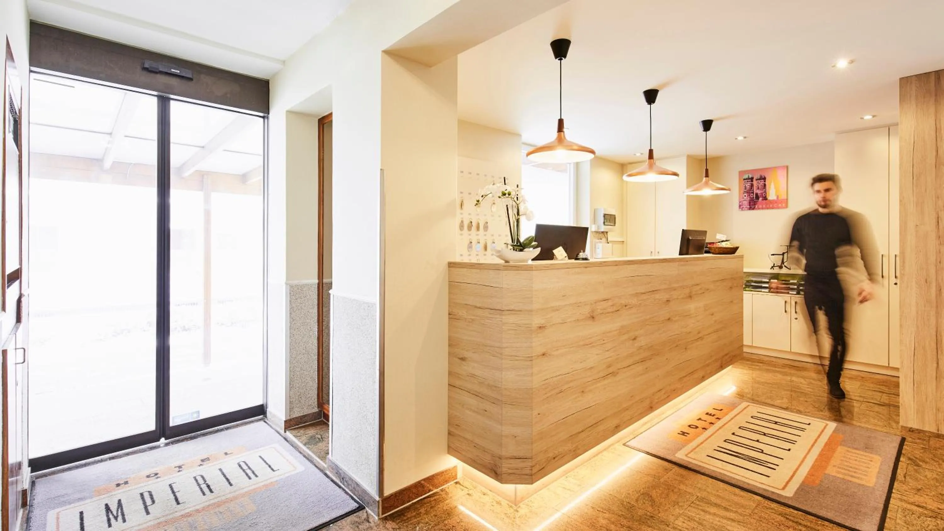 Lobby or reception in Hotel Imperial