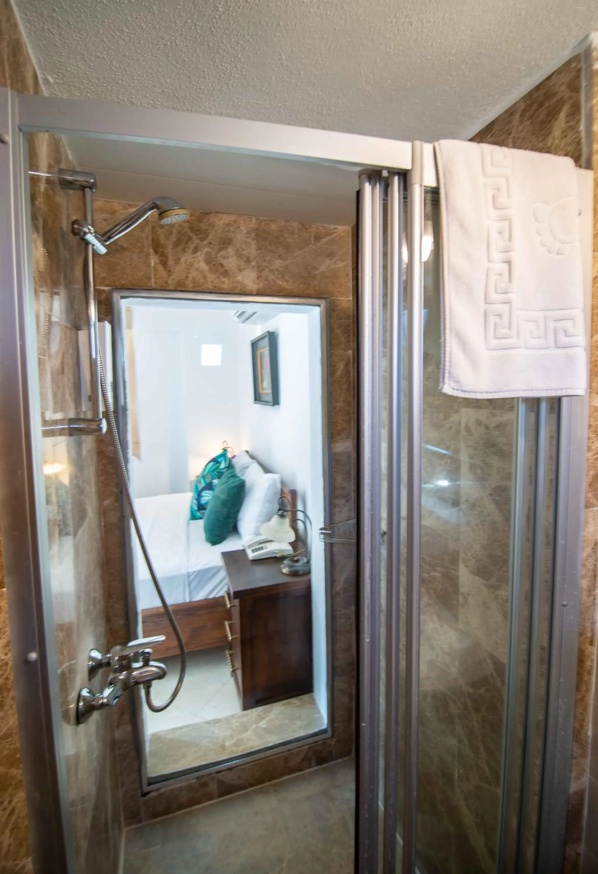 Shower in Turay Hotel