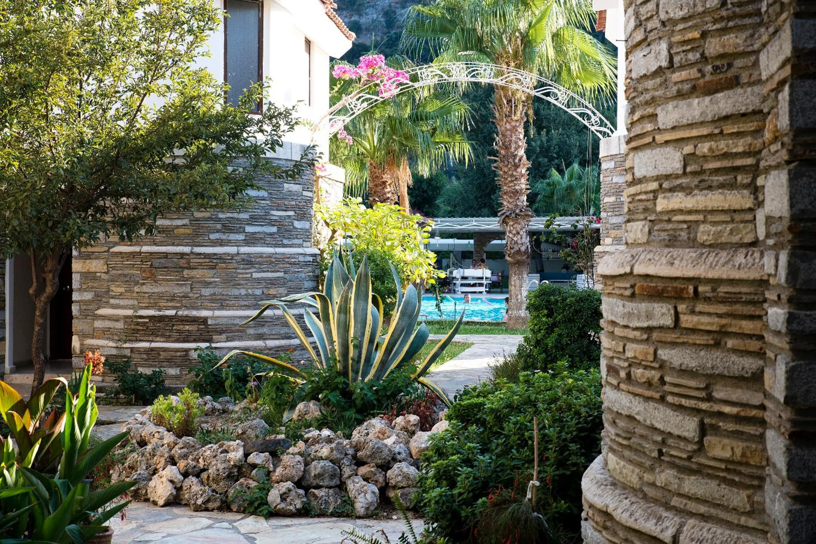 Garden in Turay Hotel