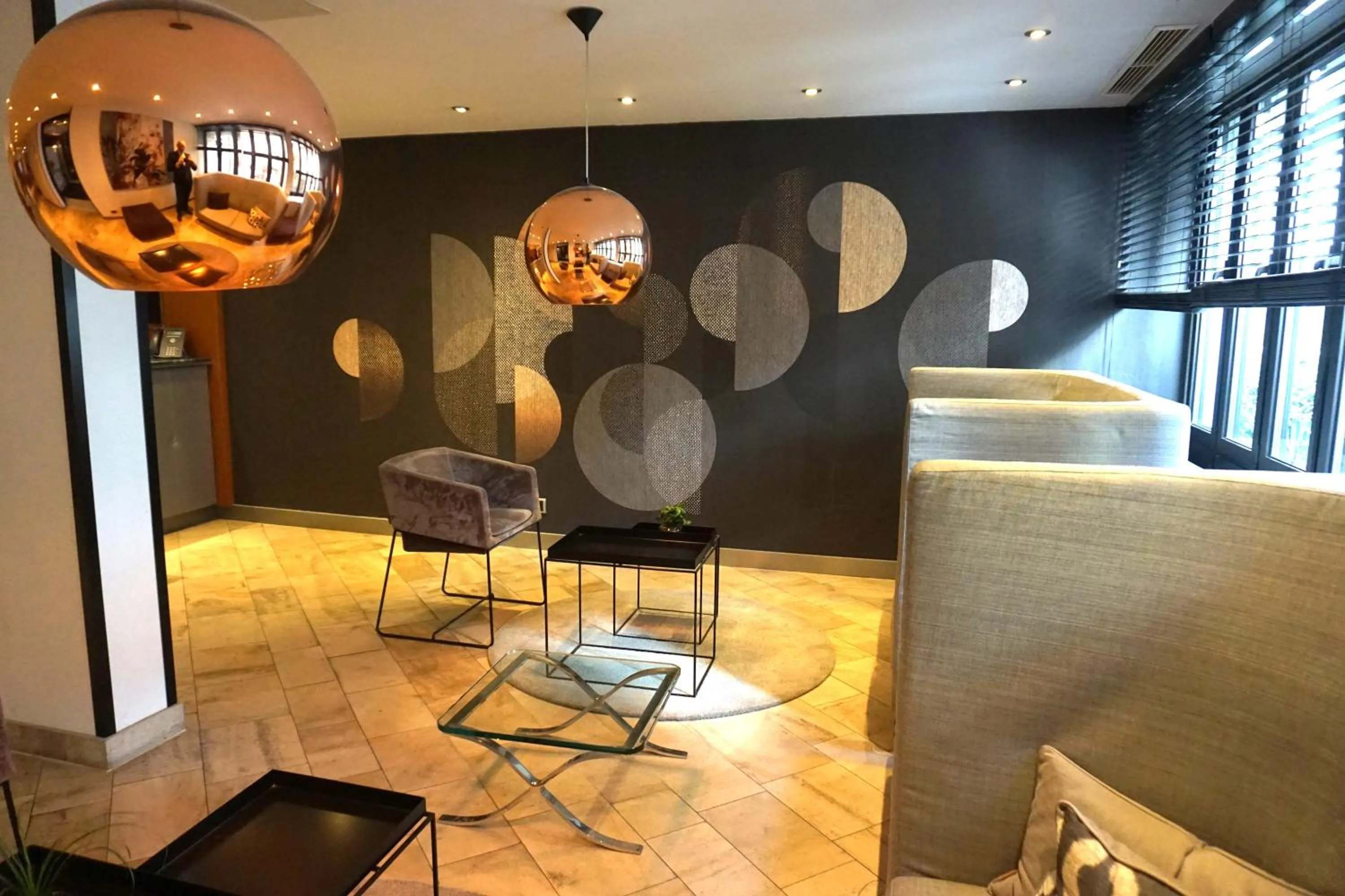 Lobby or reception in Hotel Erzgiesserei Europe