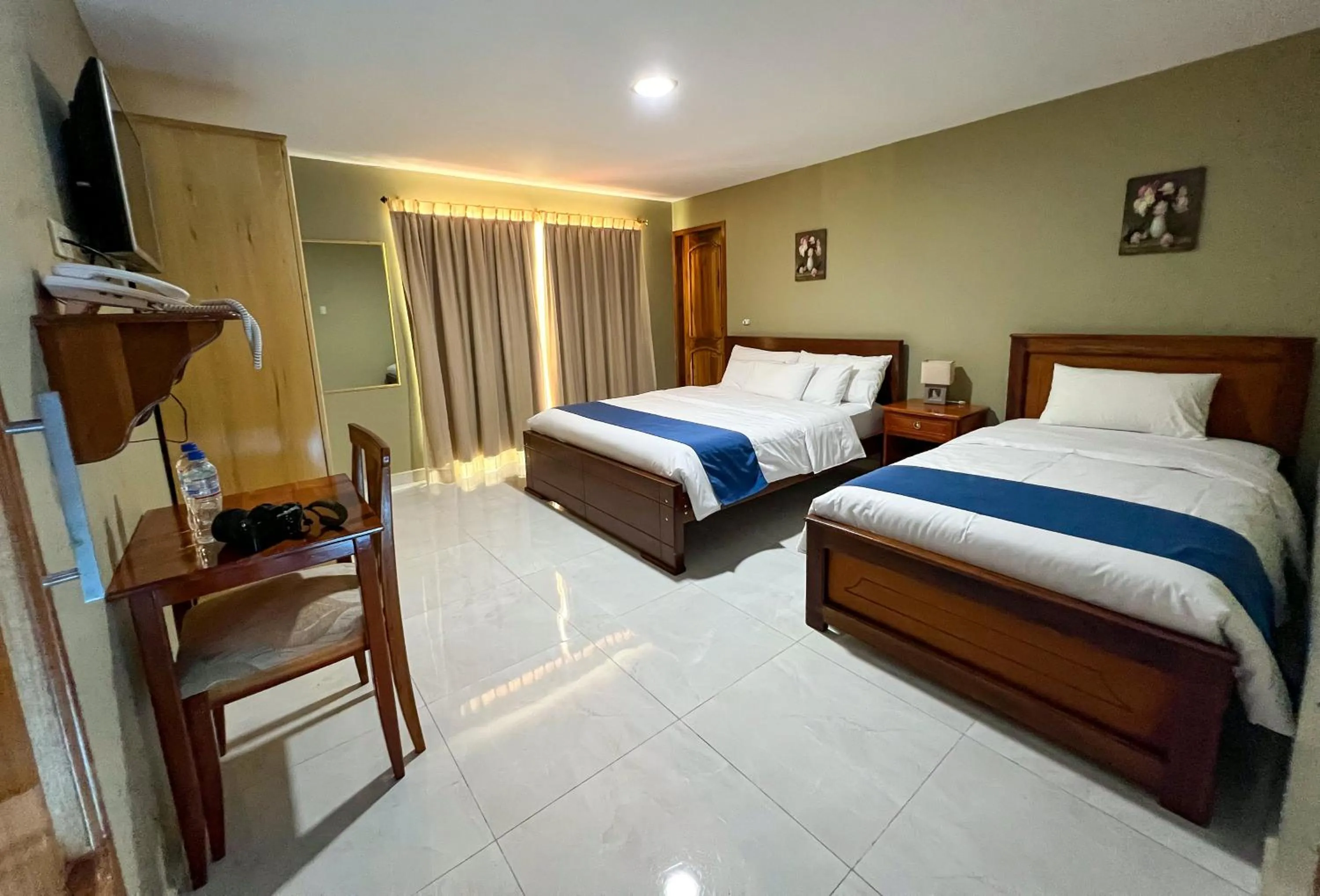 Bed in Apart Hotel Hamilton