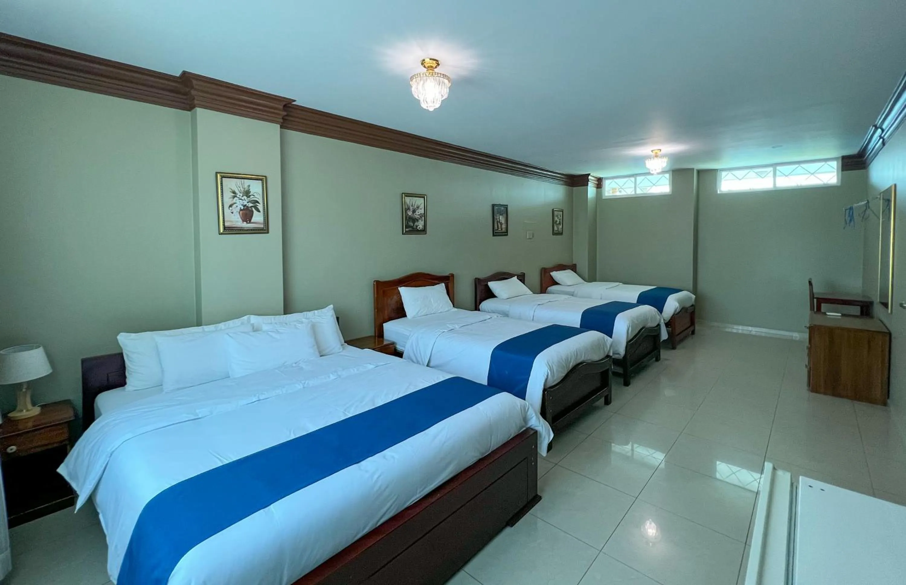 Bed in Apart Hotel Hamilton