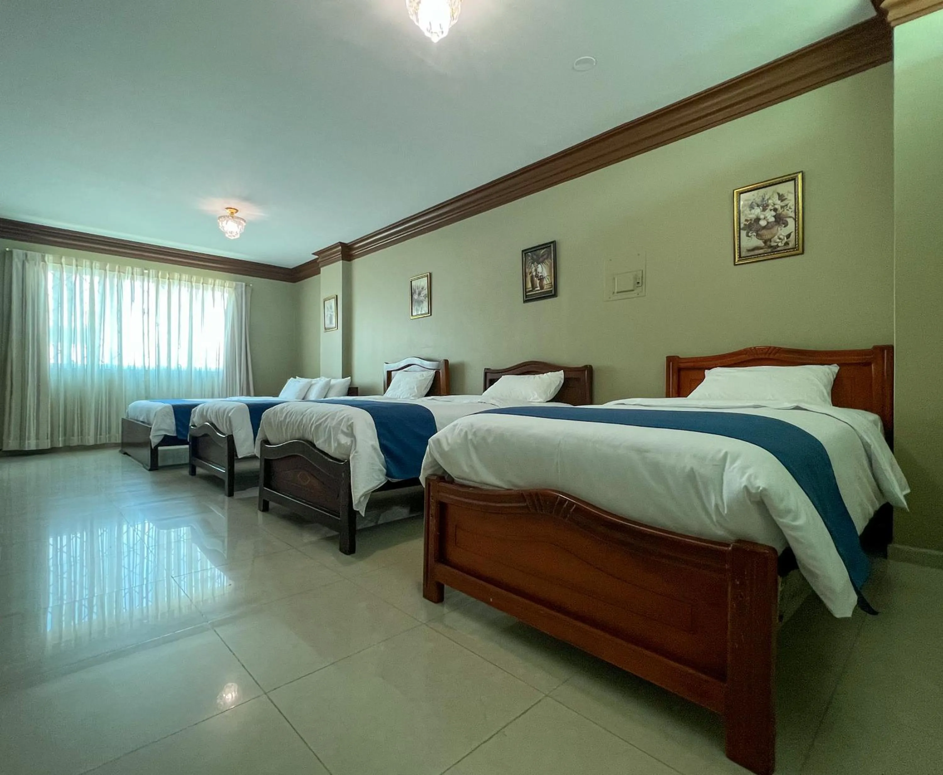 Bed in Apart Hotel Hamilton