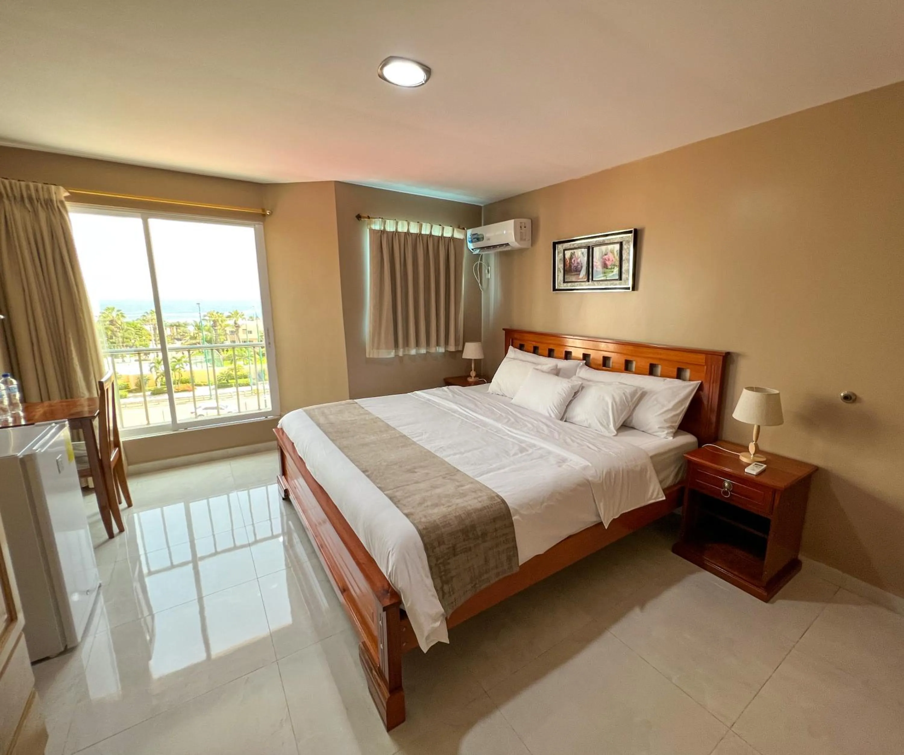 Bed in Apart Hotel Hamilton