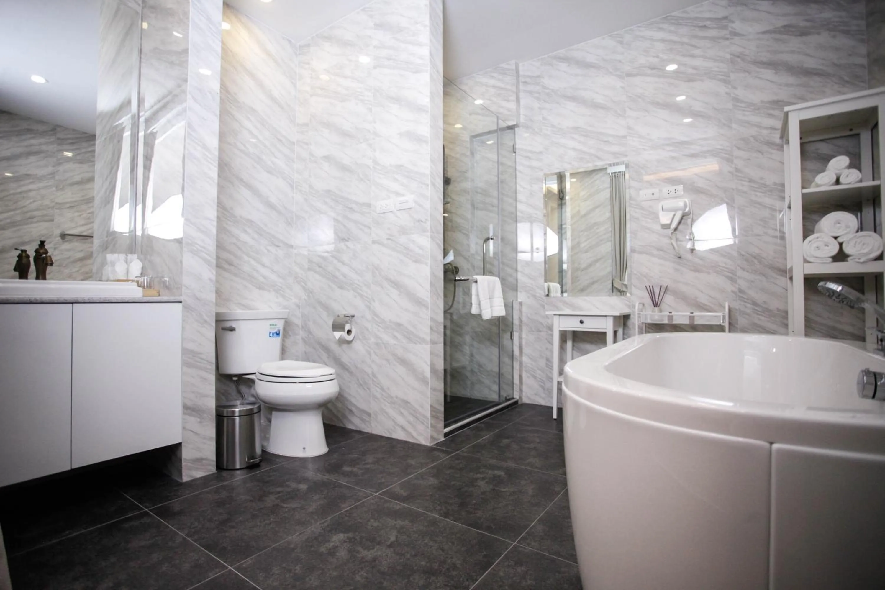 Bathroom in VARIMANTRA HOTEL