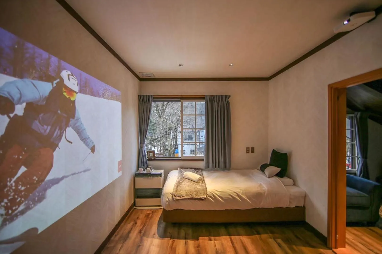 TV and multimedia, Bed in Apricot Pension