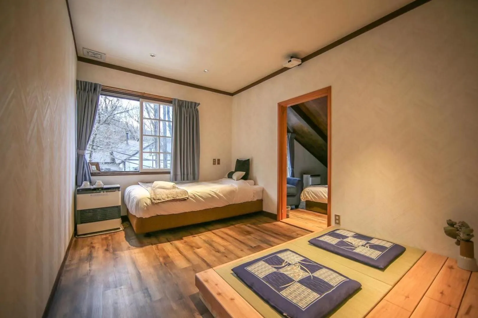 Bed in Apricot Pension