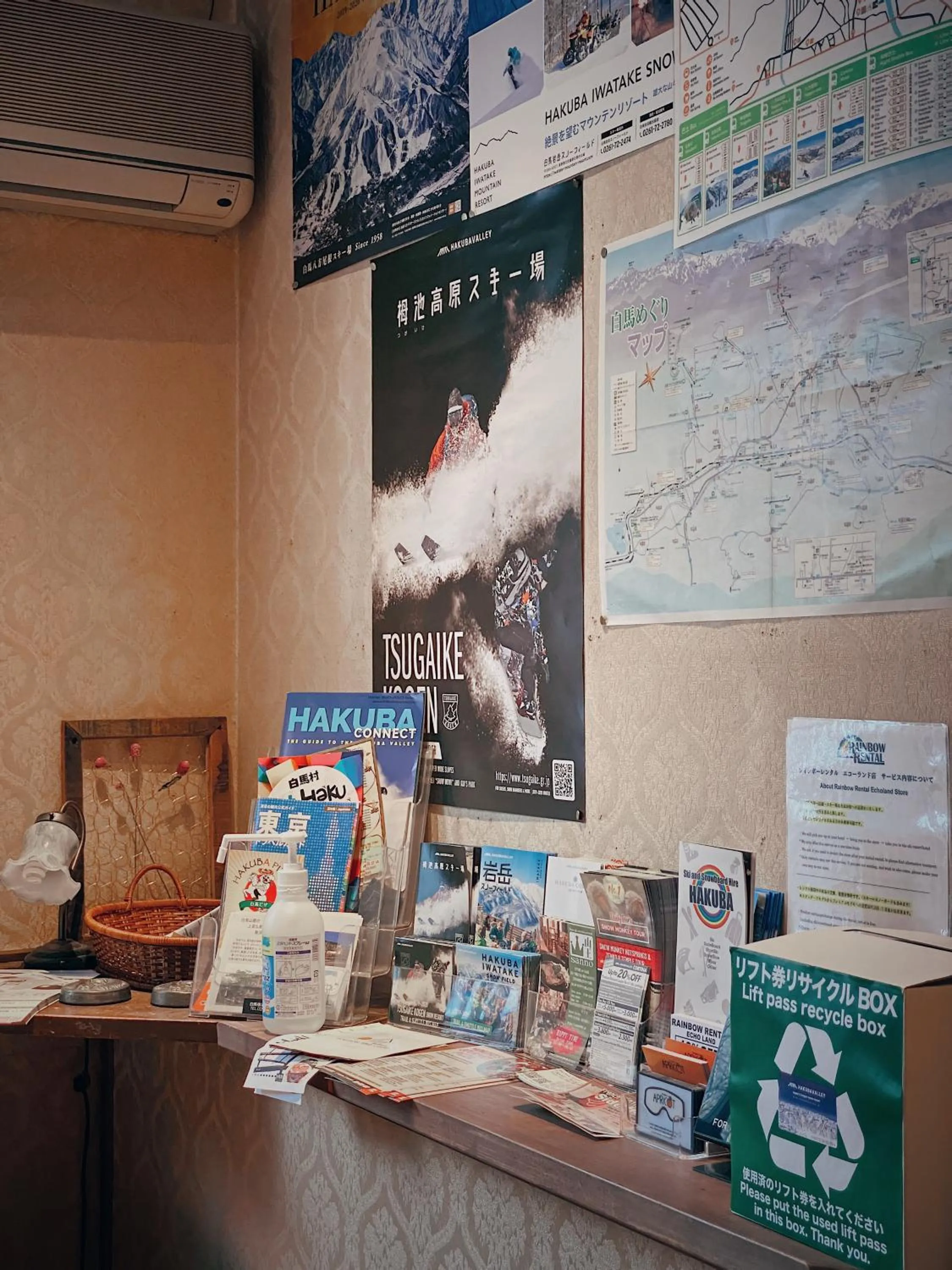 Lobby or reception in Apricot Pension