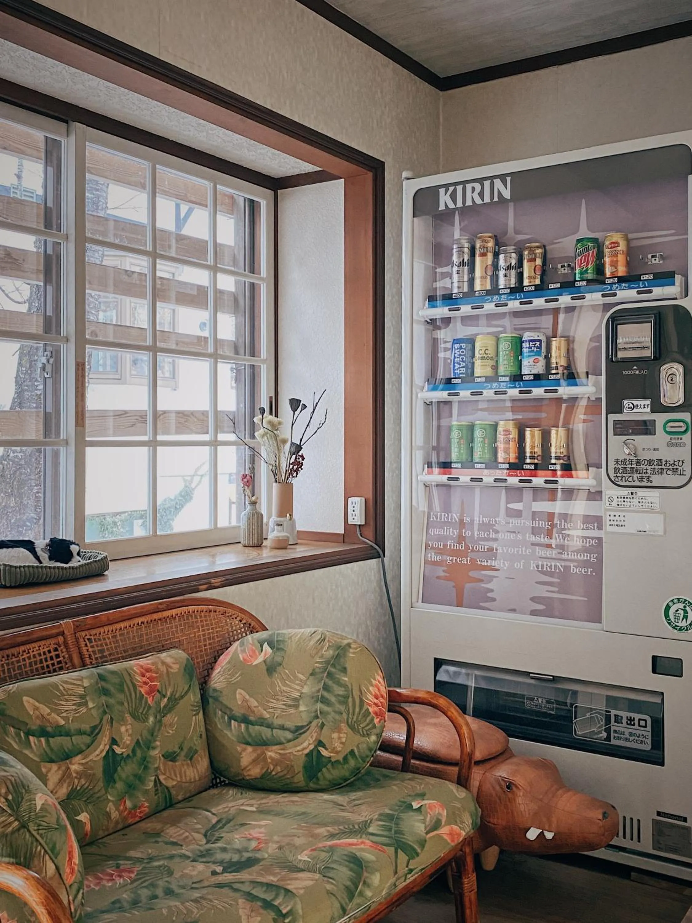 vending machine in Apricot Pension