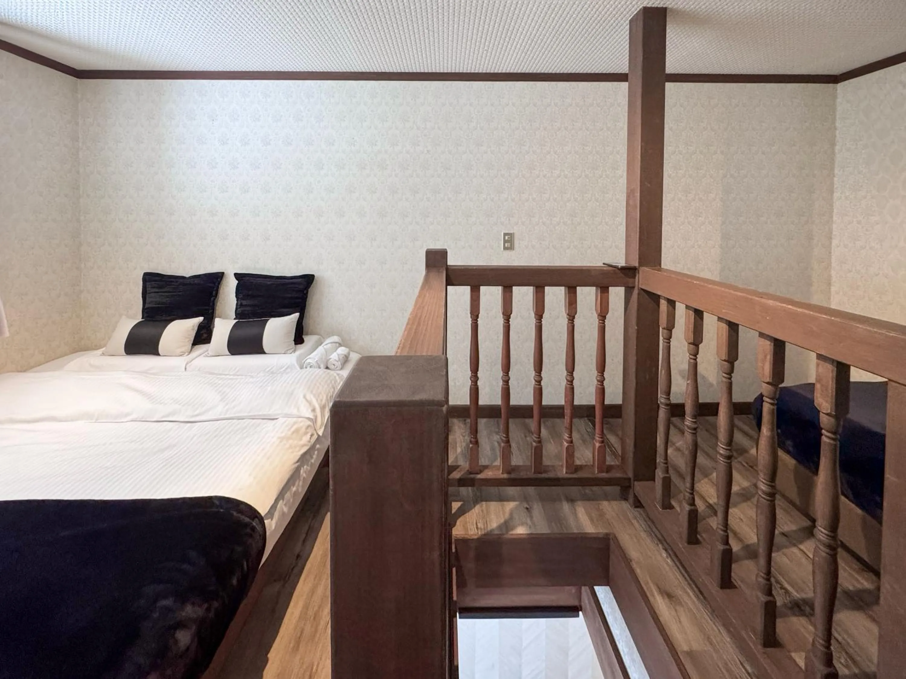 Bed in Apricot Pension