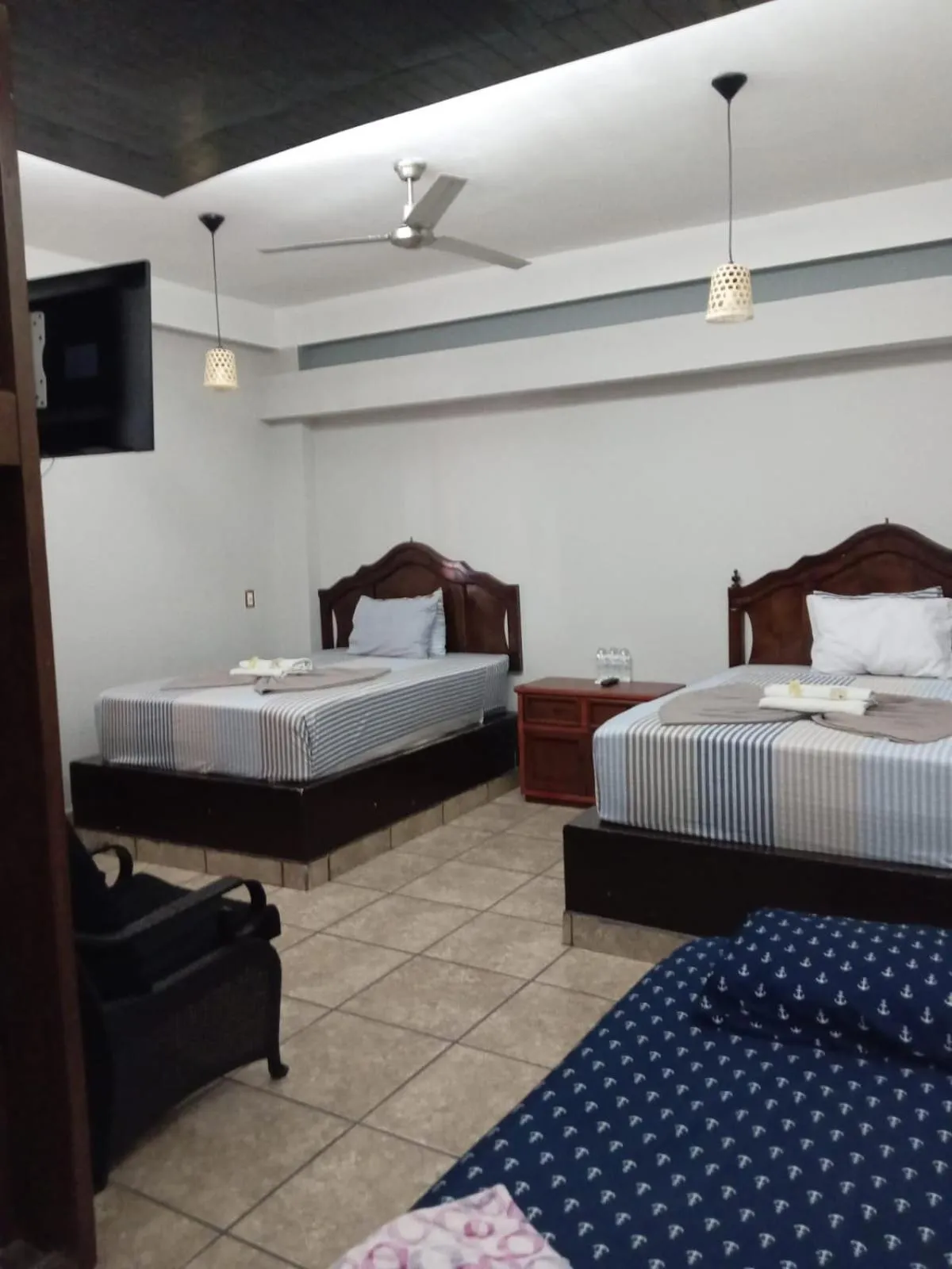 Bed in Hotel Colonos Los Cabos