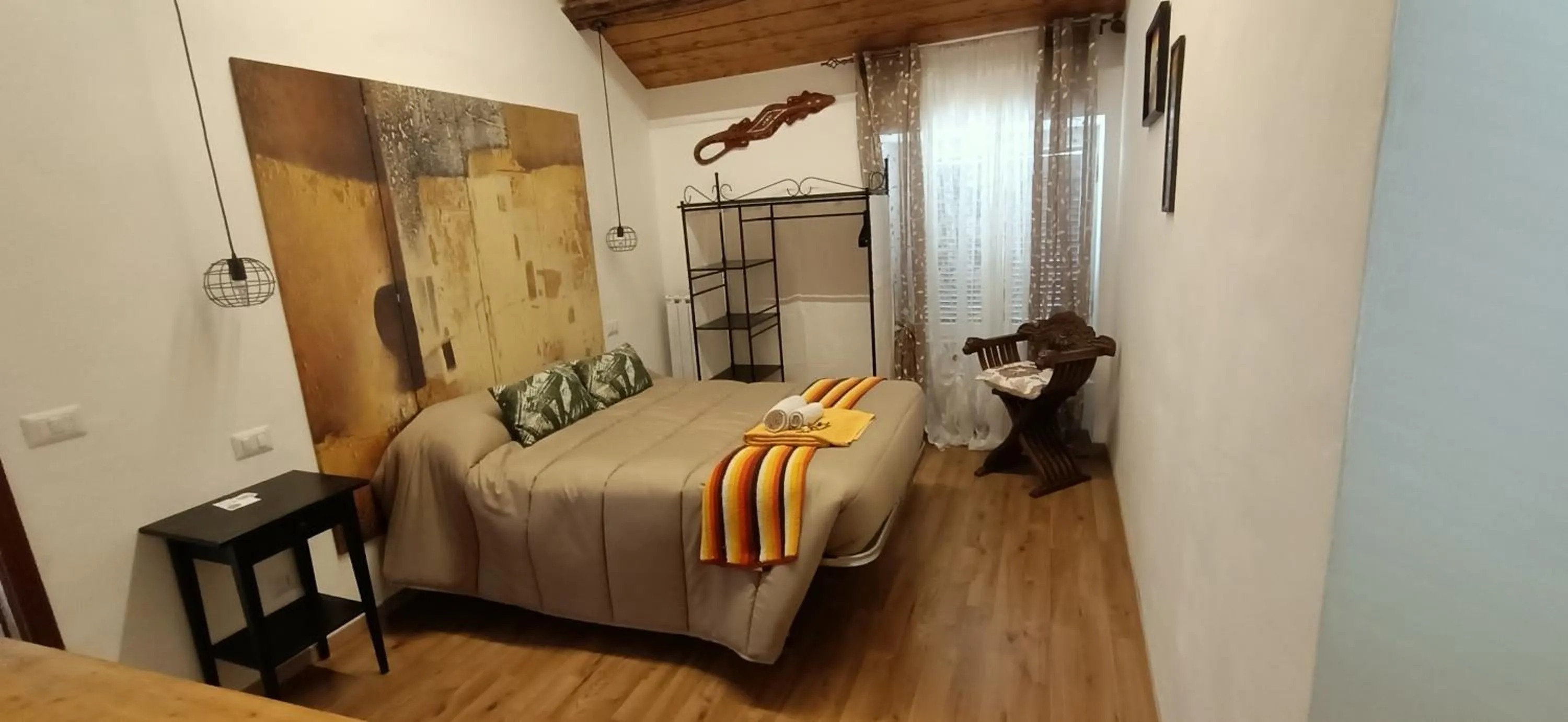 Winter, Bed in La casa sul tetto, Room's & Glamping