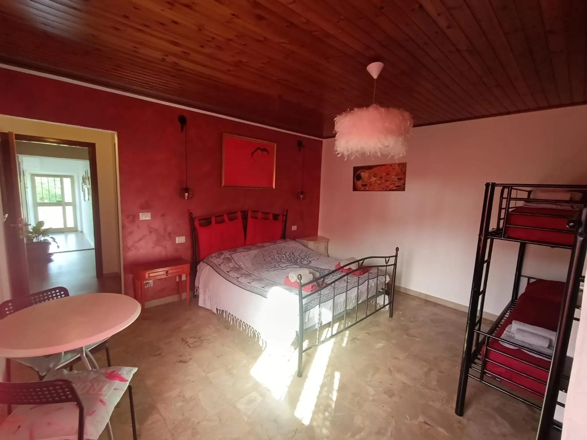 Bedroom, Bed in La casa sul tetto, Room's & Glamping