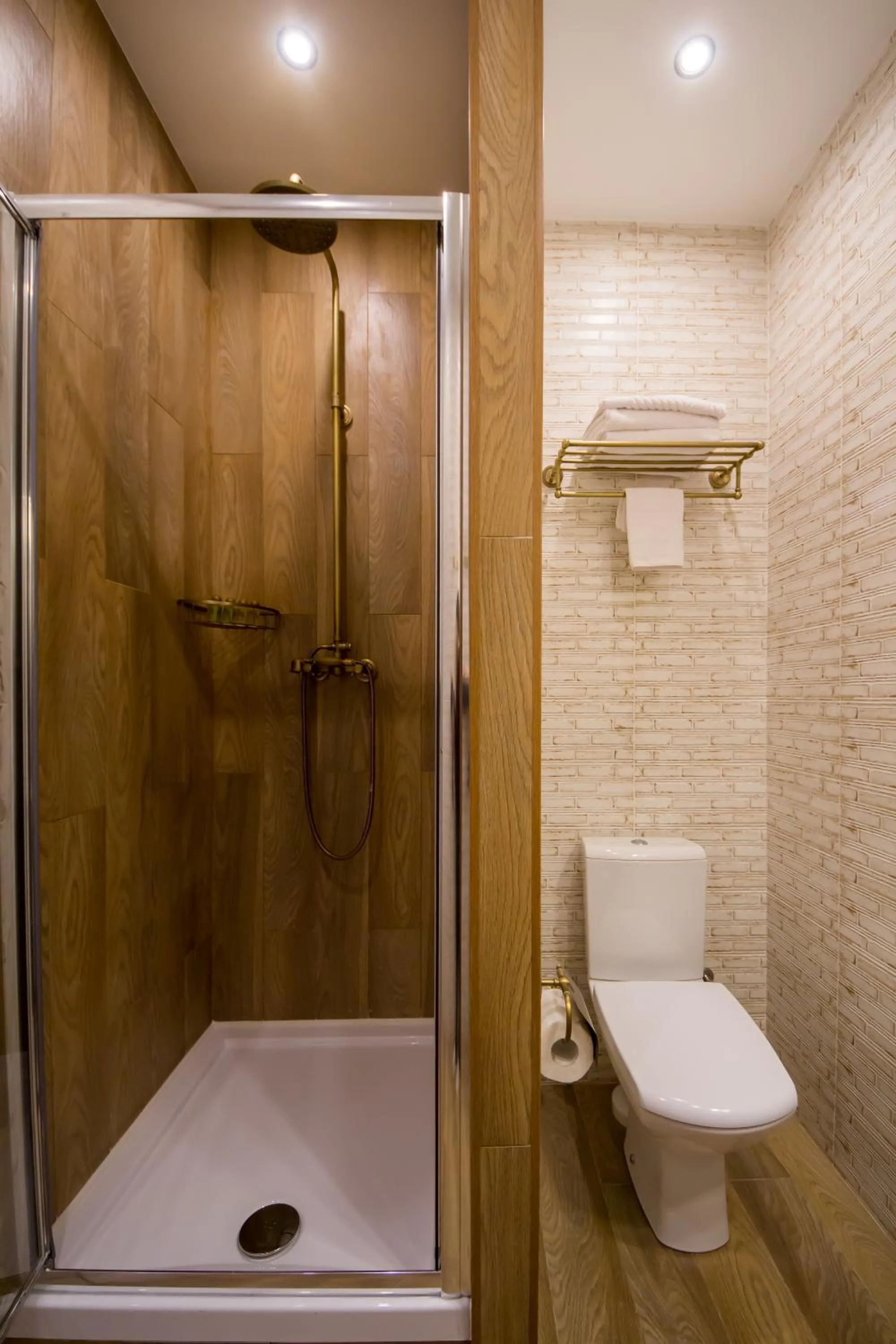 Shower in Scandinavian Apartments