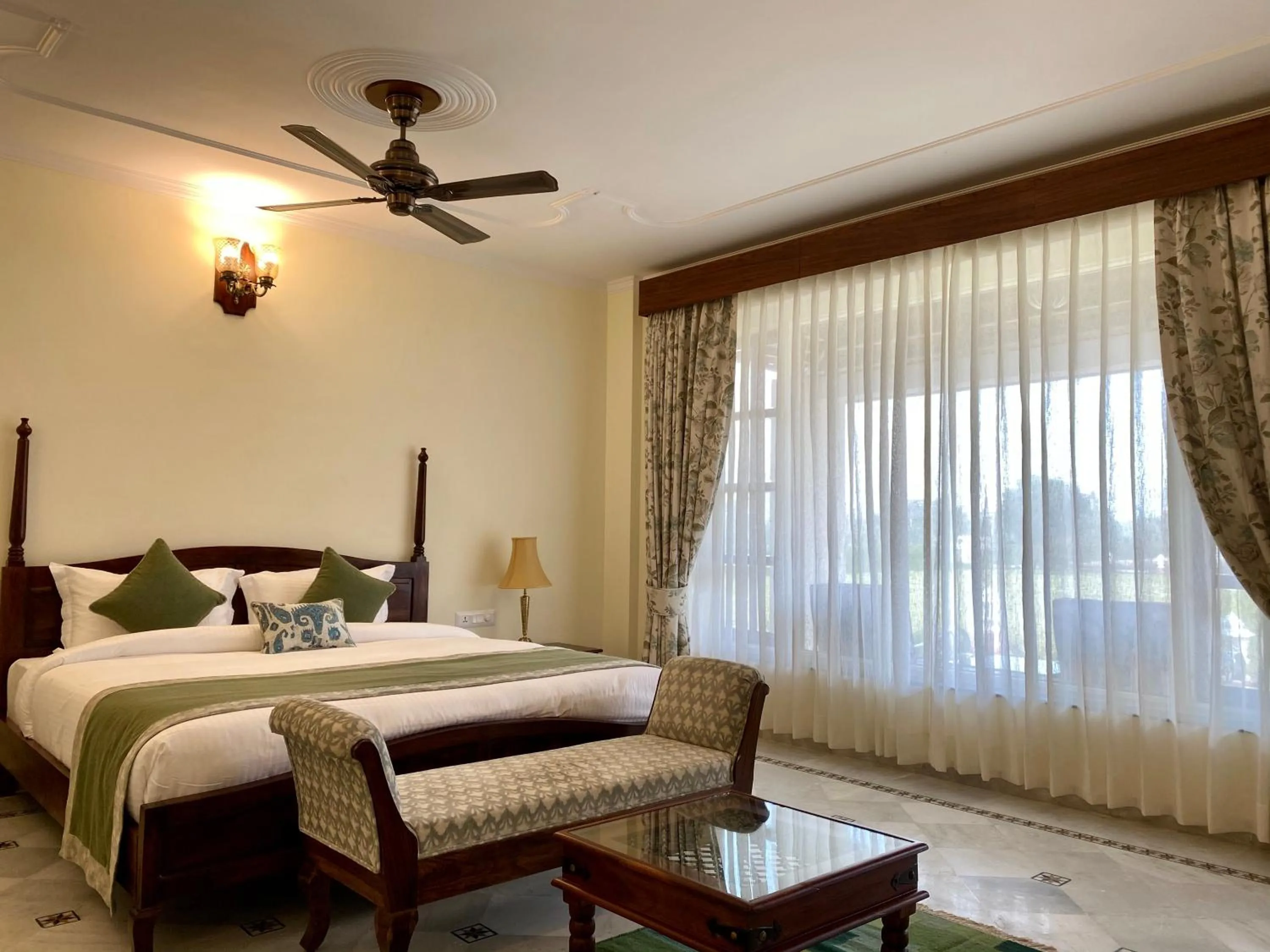Photo of the whole room, Bed in Sariska Safari Lodge
