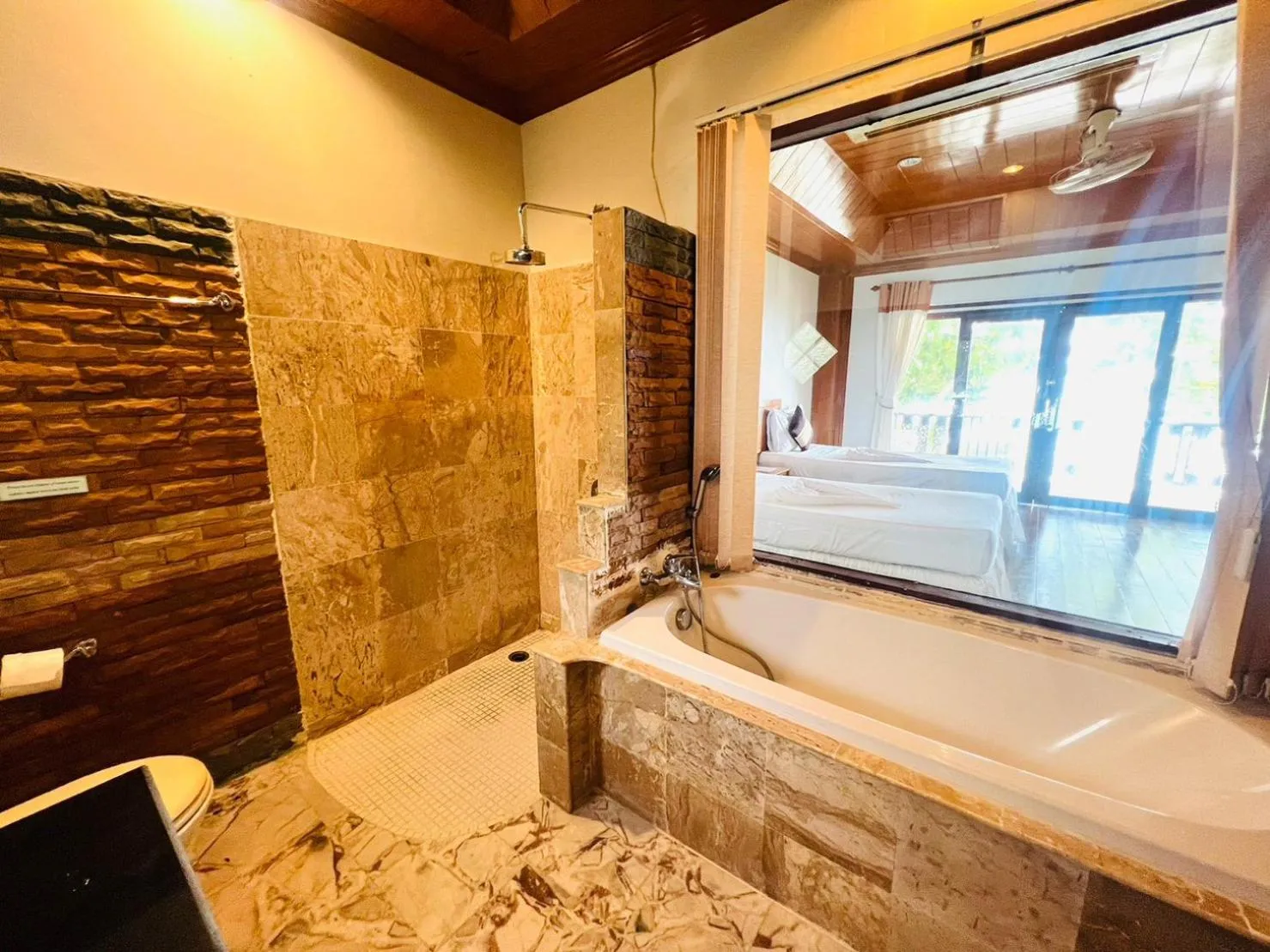 Shower in Haad Khuad Resort